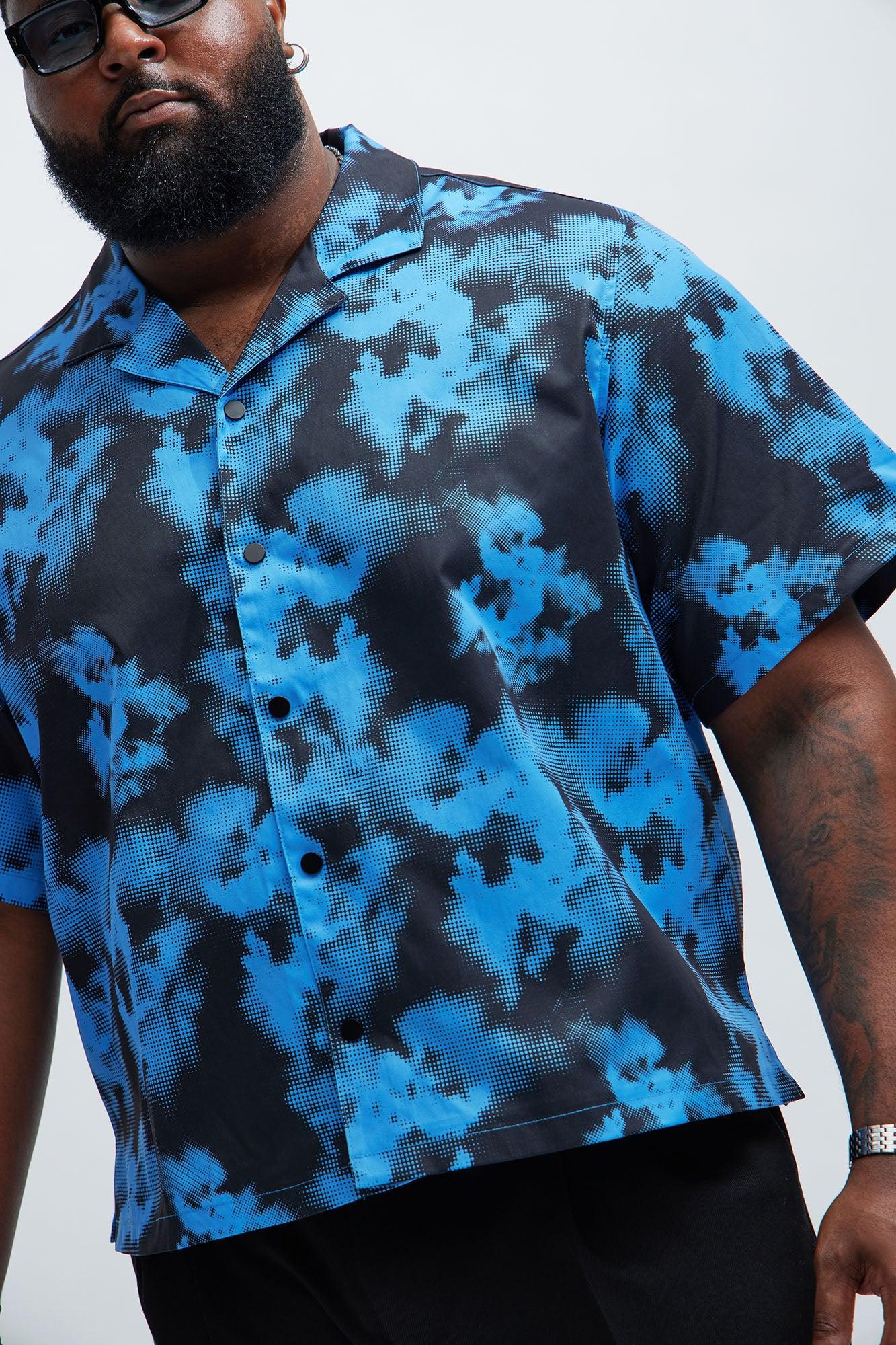 Blue Flame Shirt - Blue/combo Product Image