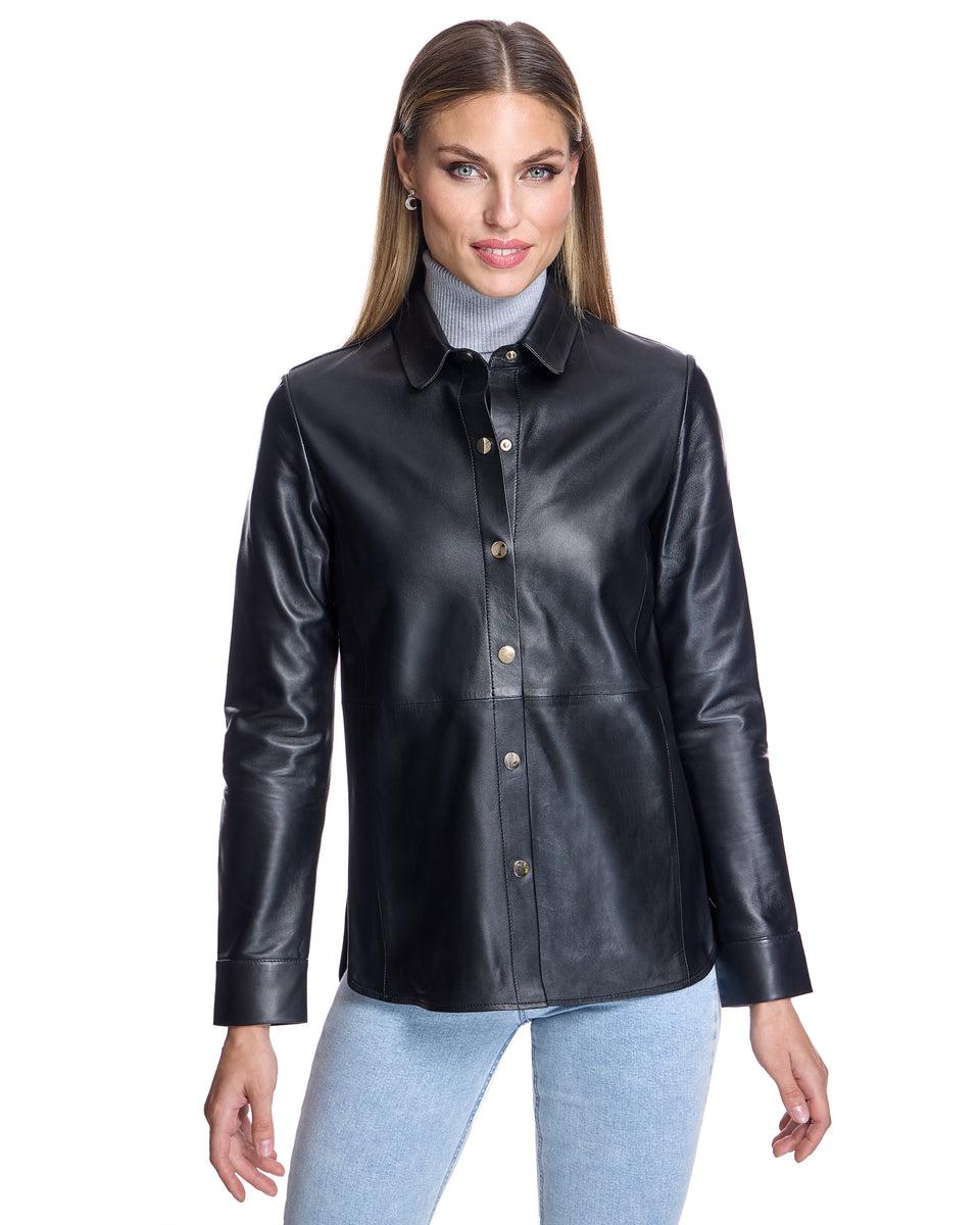 Leather Shirt Product Image