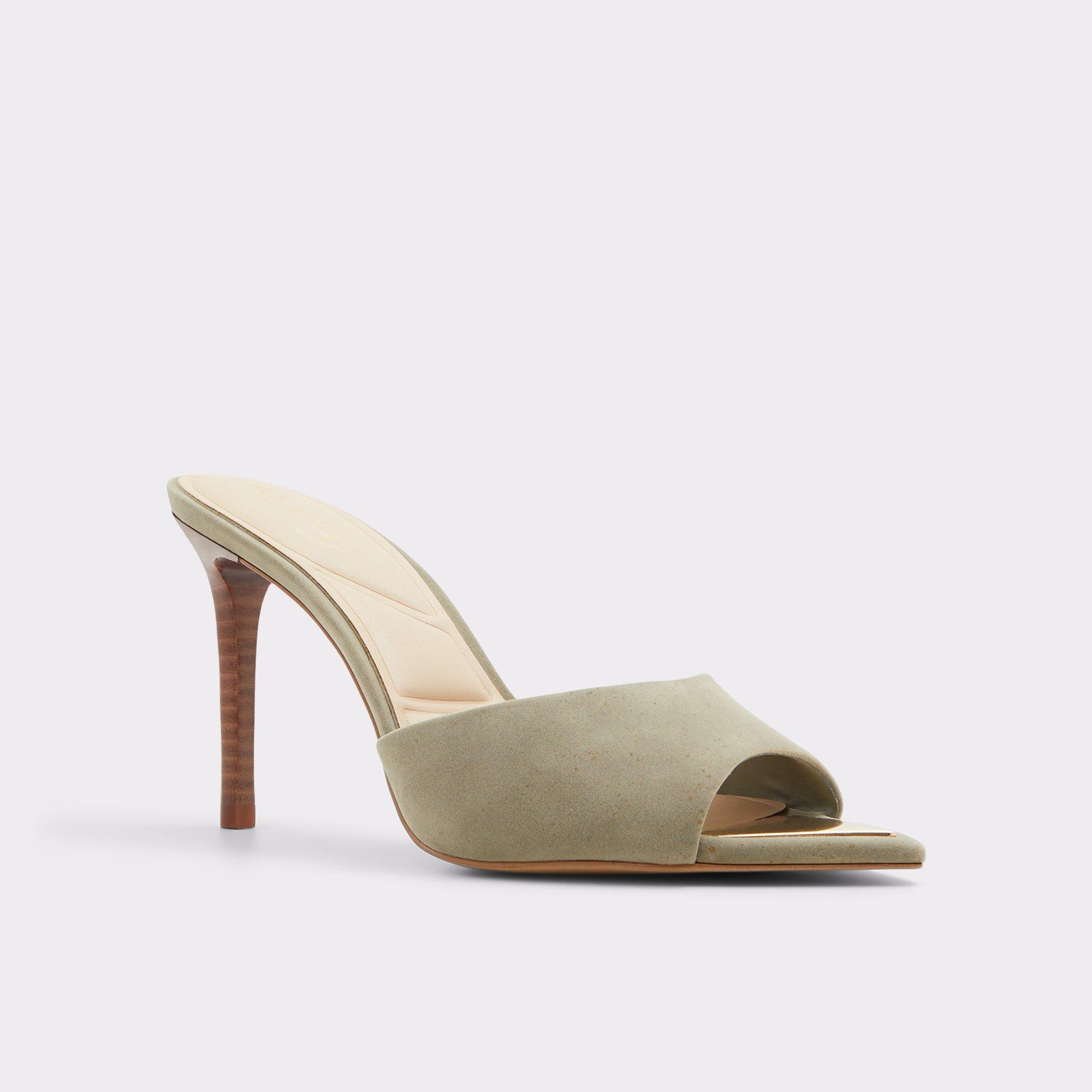 Marita Green Women's Heeled mules | ALDO US Product Image