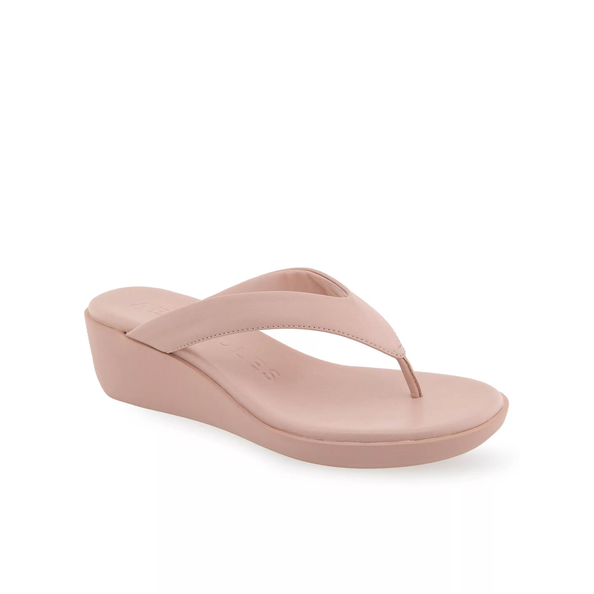 Aerosoles Isha Women's Wedge Sandals, Size: 10, Cipria Pu Product Image