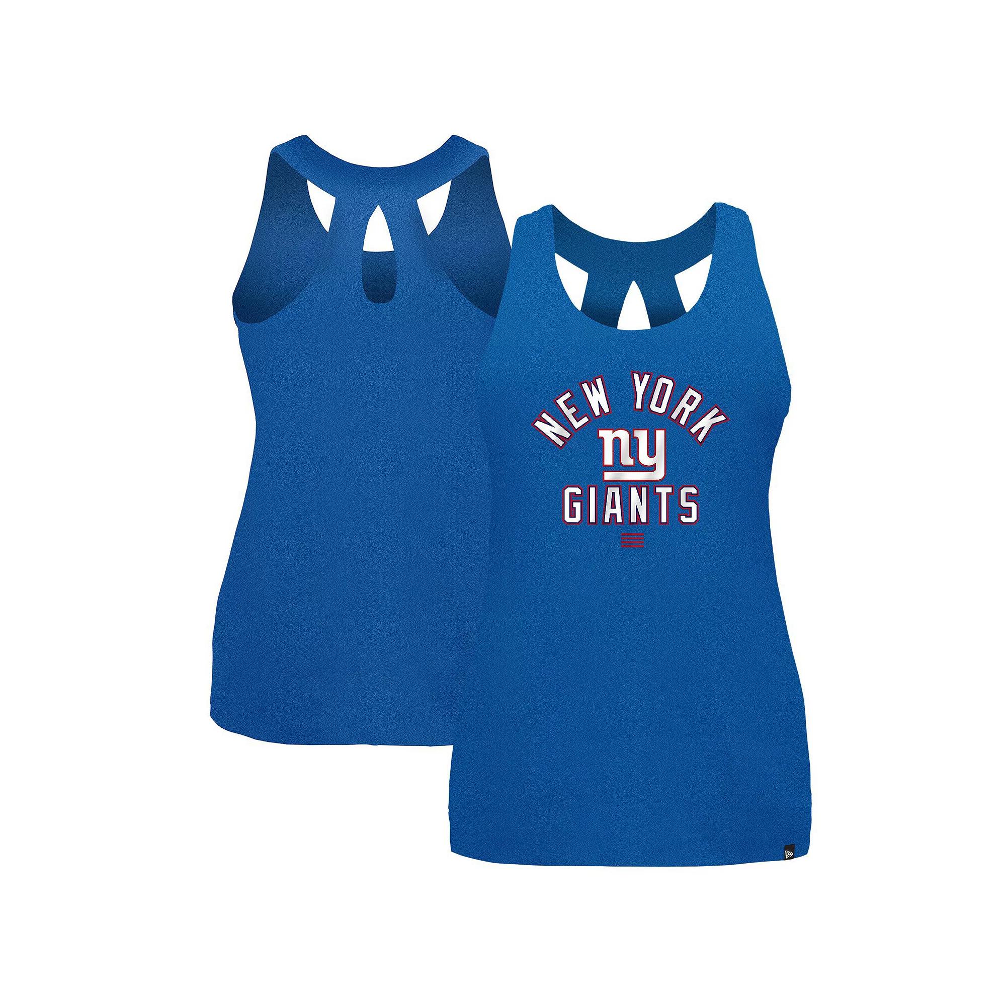 Women's New Era Royal New York Giants 2024 NFL Training Camp Tank Top,  Product Image