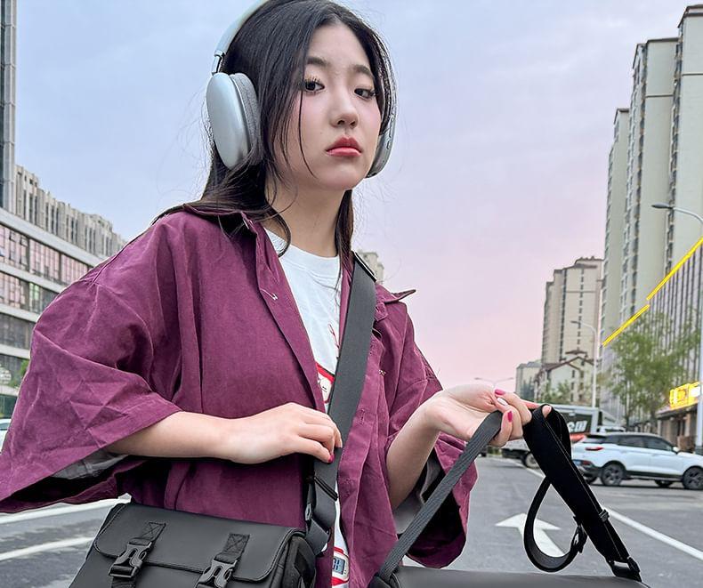 Buckled Flap Crossbody Bag Product Image