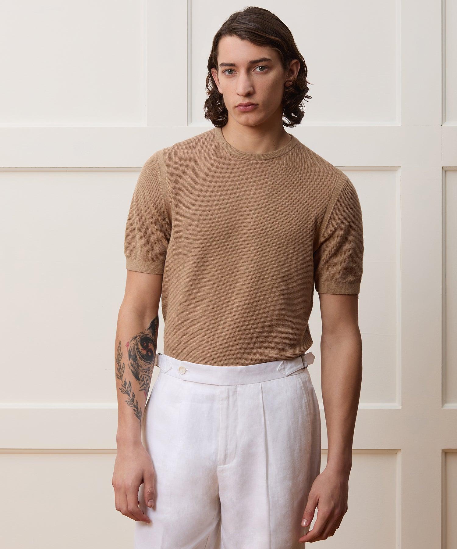 Vista Crewneck Sweater Tee Product Image