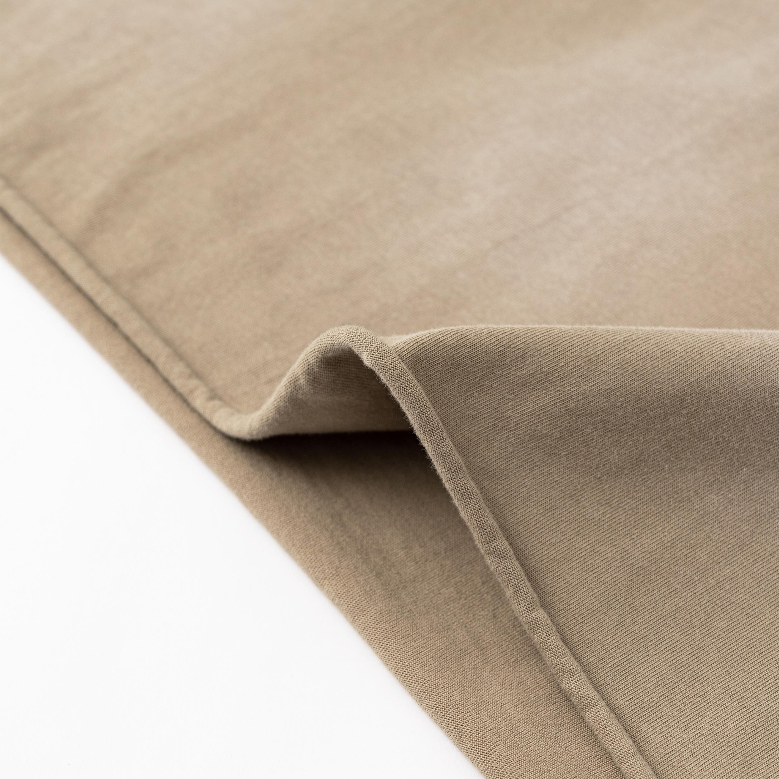 Mens Cotton-Linen Johnny Collar Polo Shirt Product Image