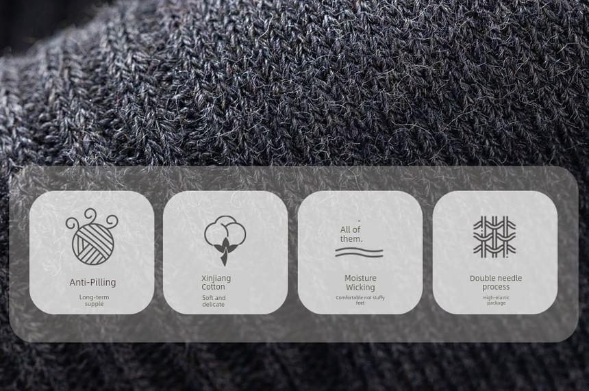 Set: Men's Plain Sock Product Image