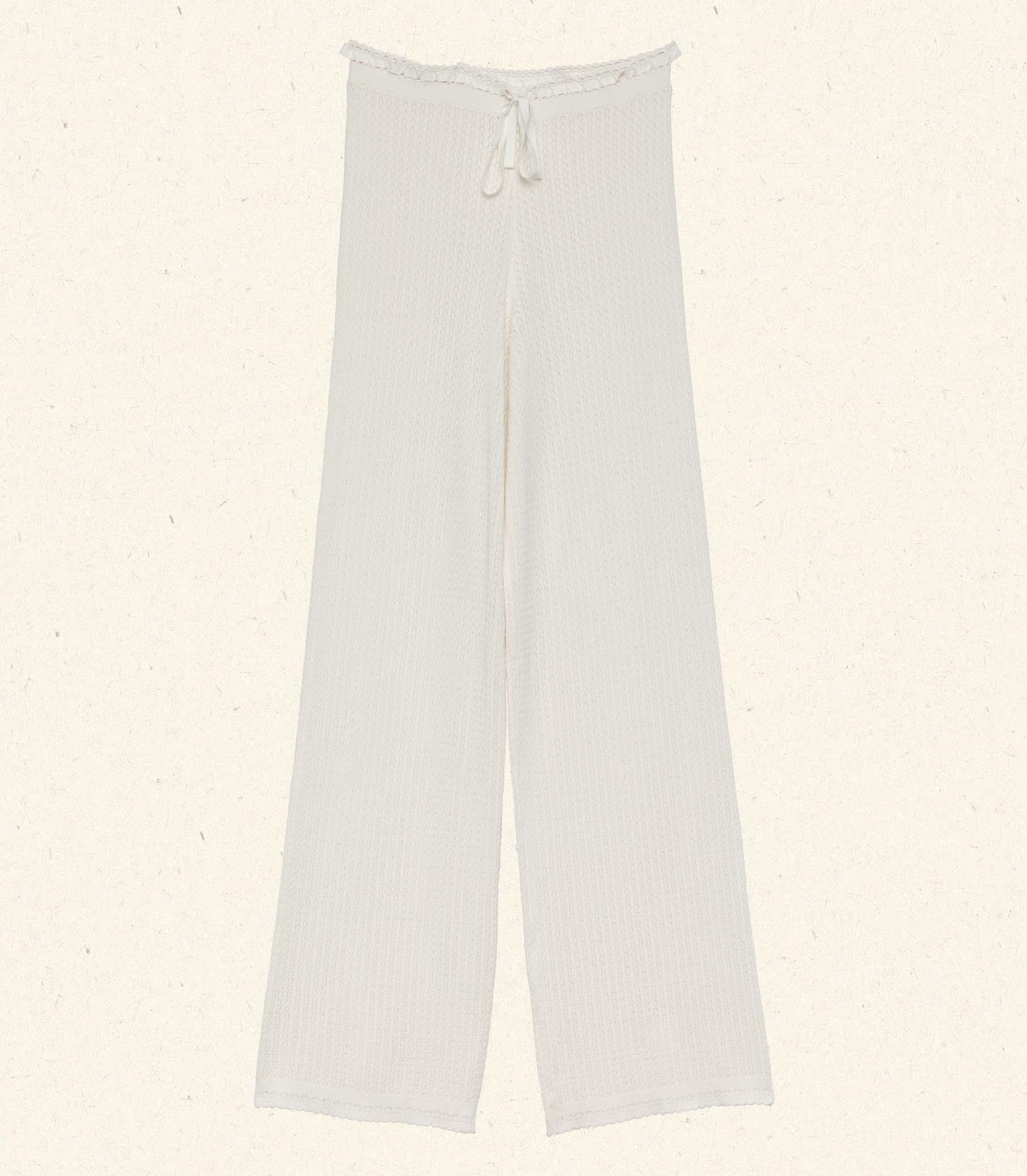 EVONNE PANT -- IVORY Product Image