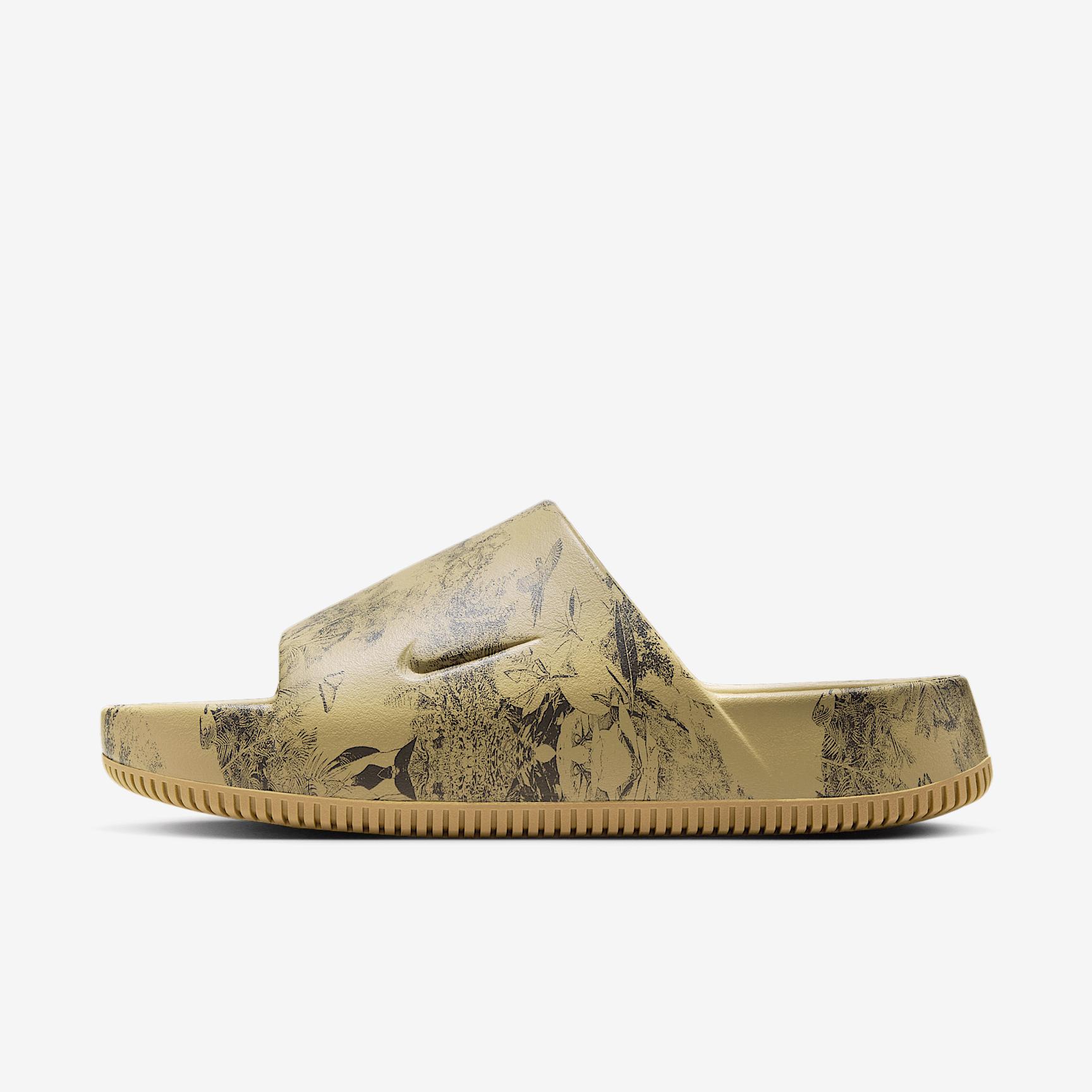 Mens Nike Calm Printed Slide Sandals Product Image
