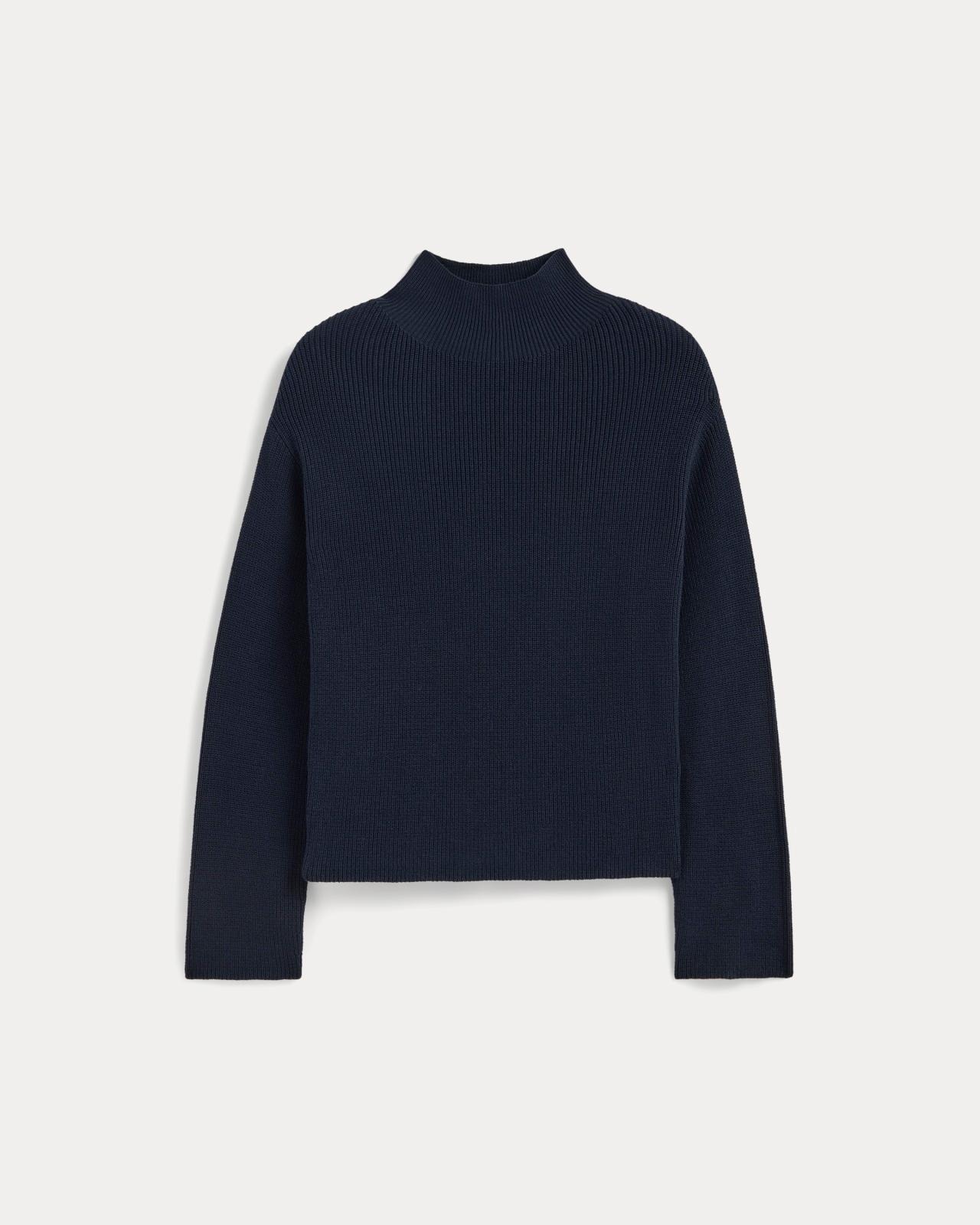 Womens Slouchy Funnel Neck in Everyday Cotton Sweater by Everlane Product Image