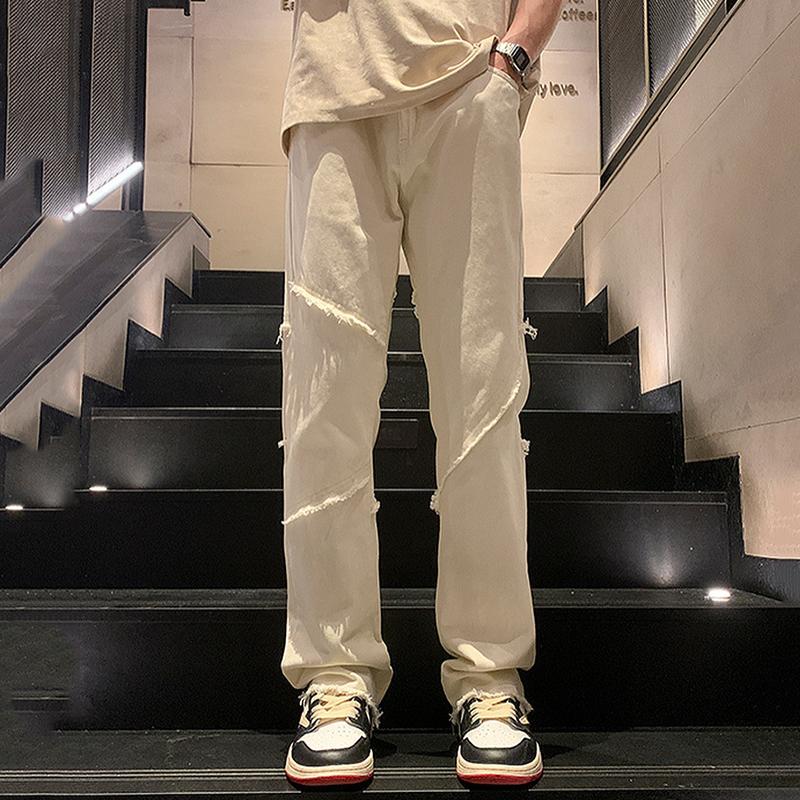 Sopula Street Slim Fit Raw Edge Bootcut Jeans Product Image