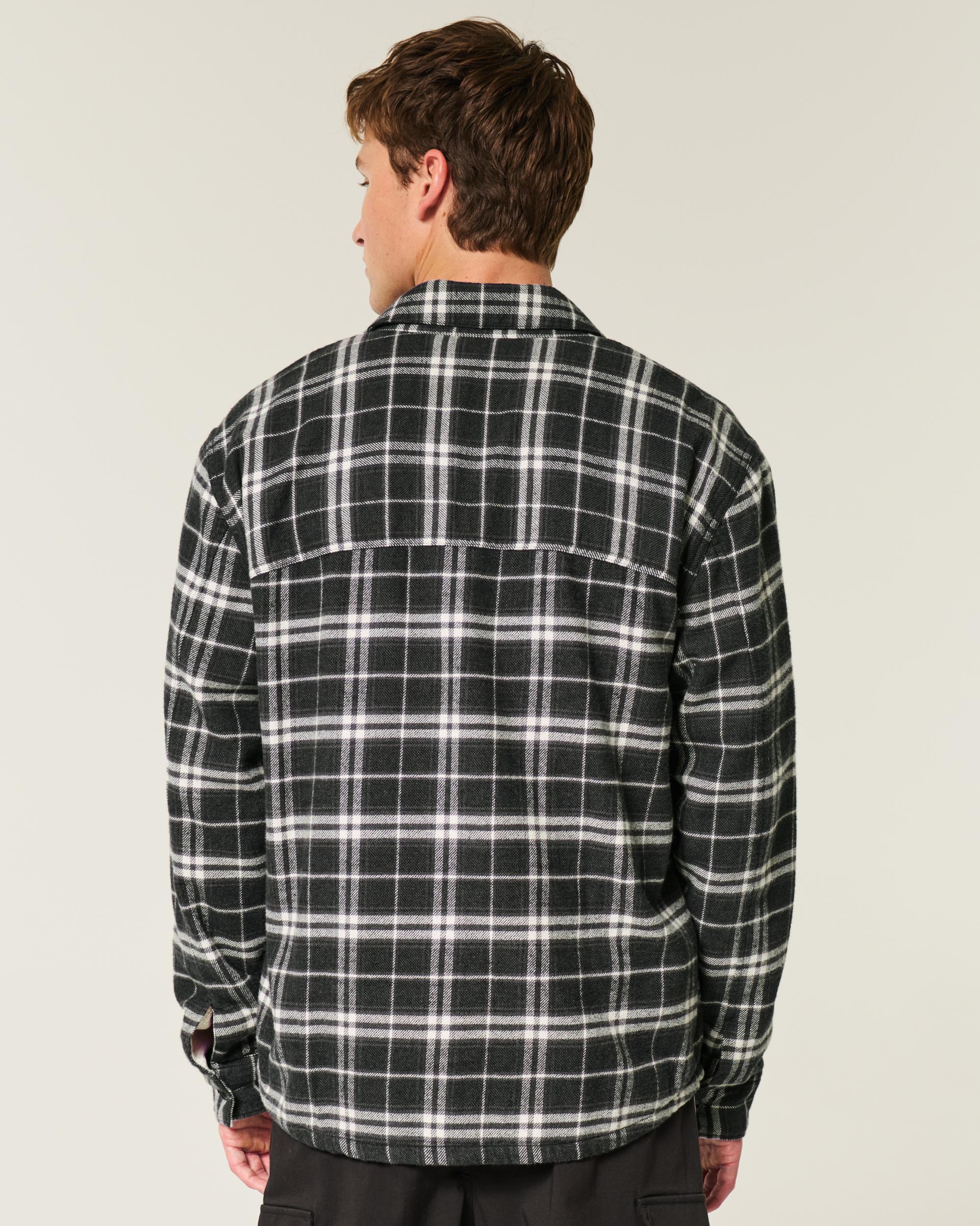 Thermal-Lined Flannel Shirt Product Image
