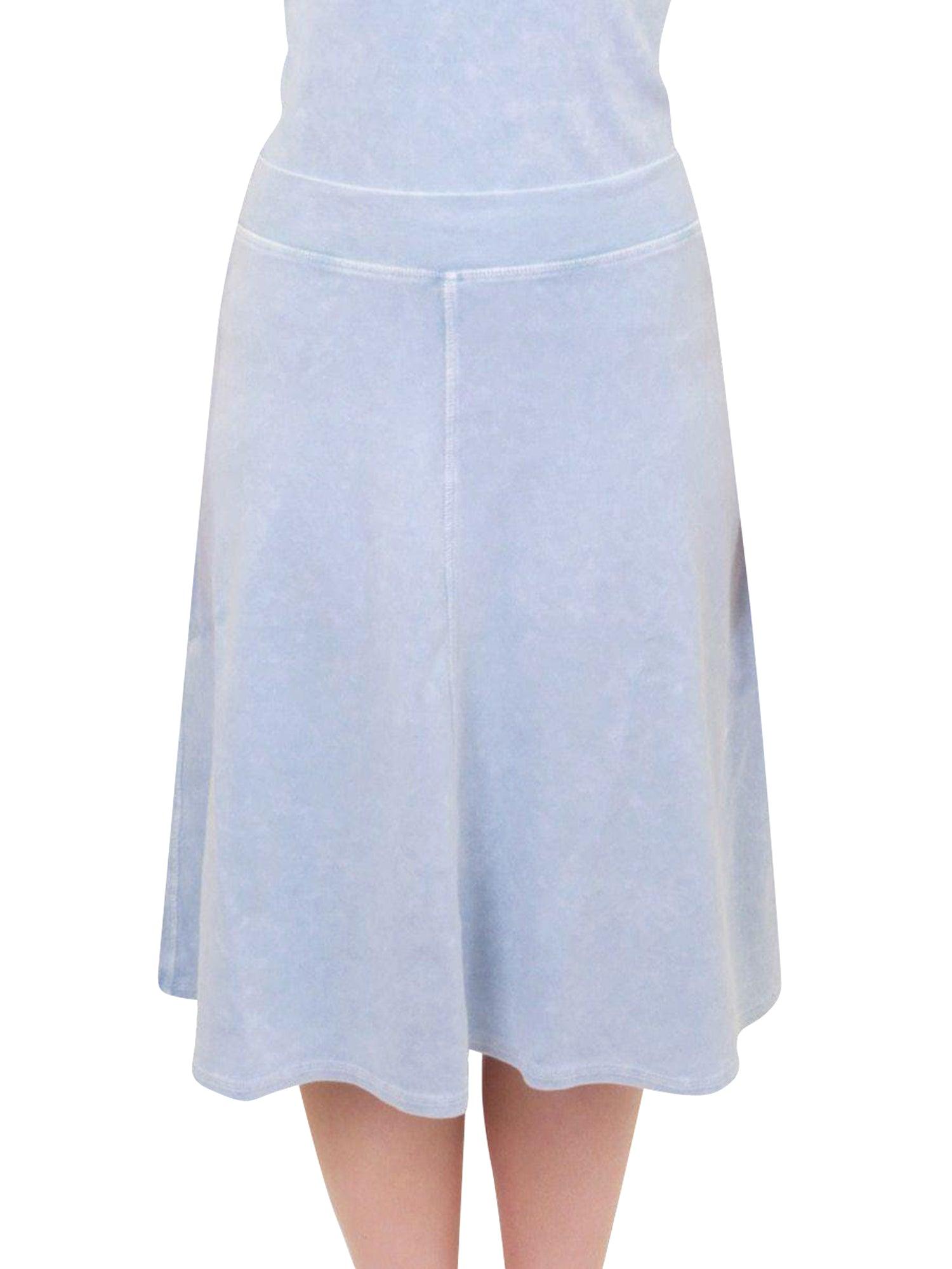 Hard Tail Flat Waist Knee Skirt B-145 Product Image