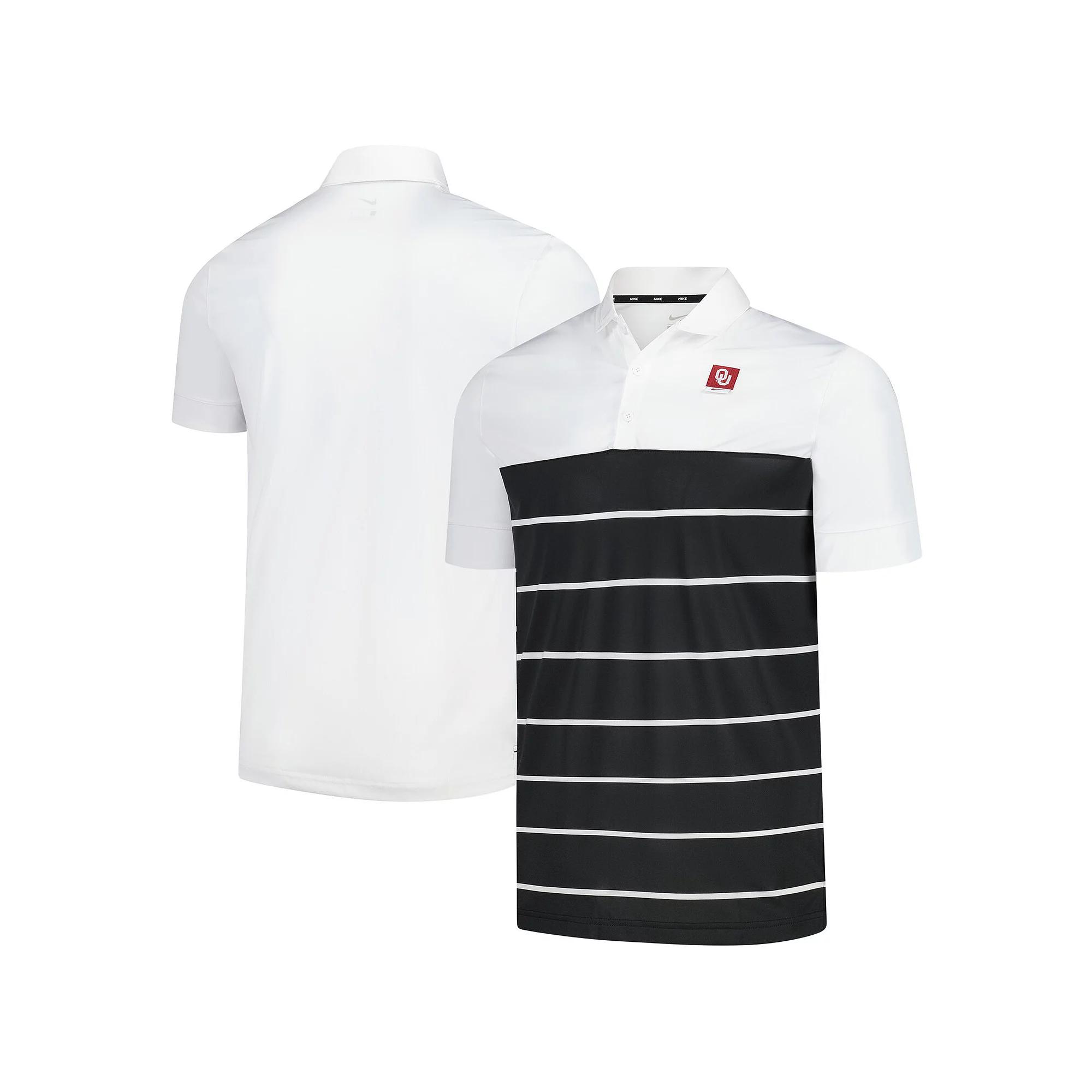 Mens Nike Oklahoma Sooners Stripe Polo Product Image
