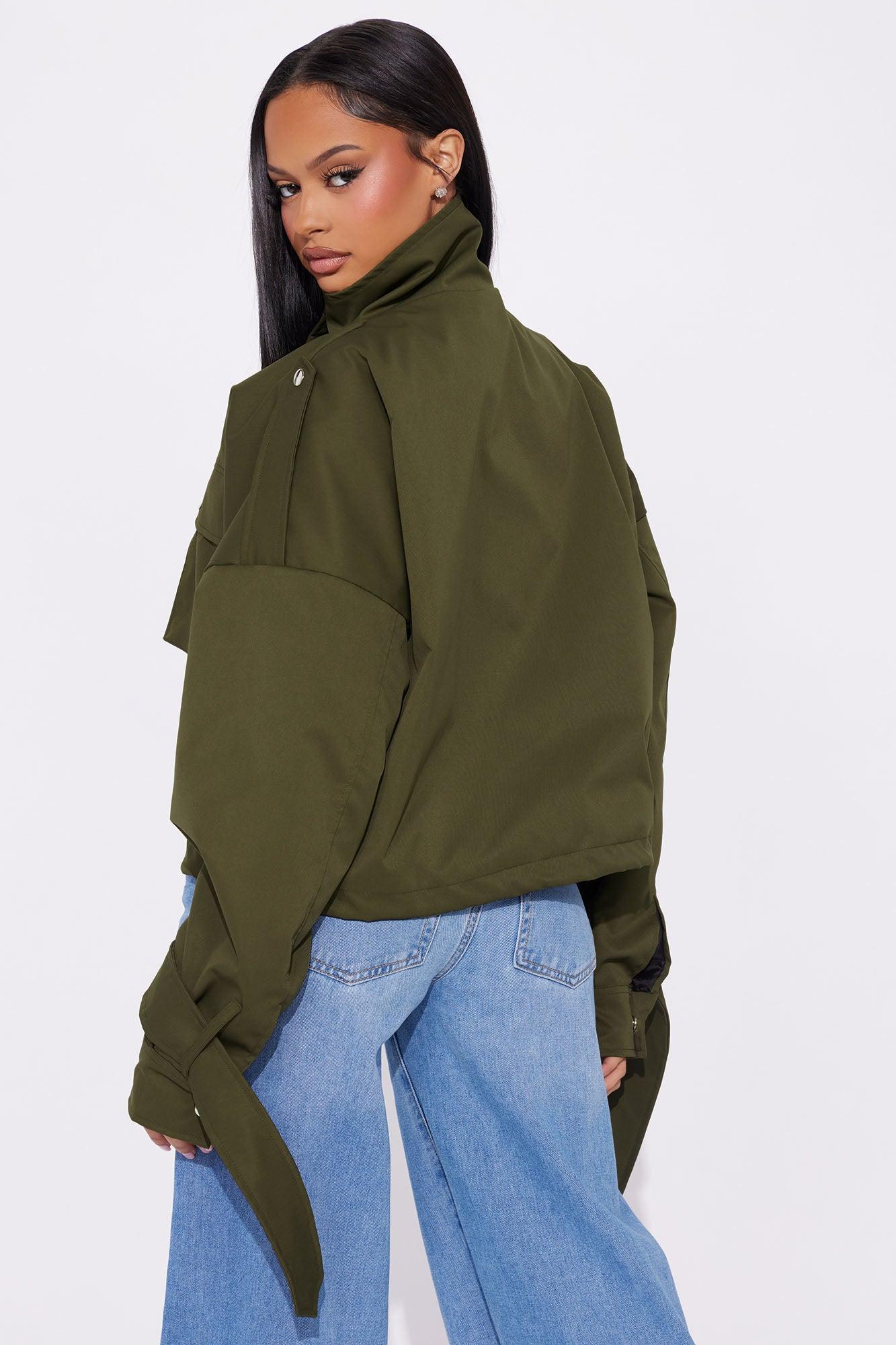 Kimberly Utility Jacket - Olive Product Image