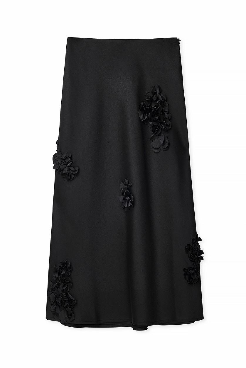 Flower Embellishment Skirt Product Image