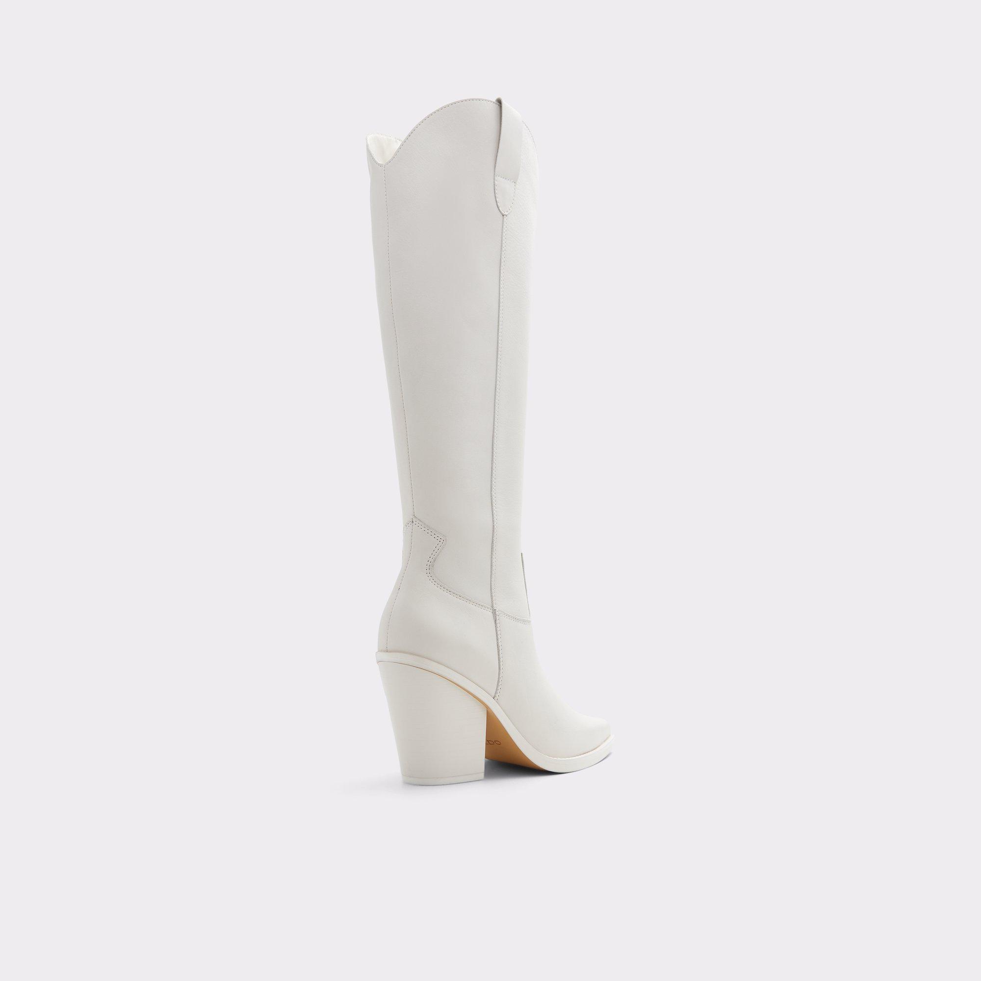 Nevada Open White Women's Tall Boots | ALDO US Product Image