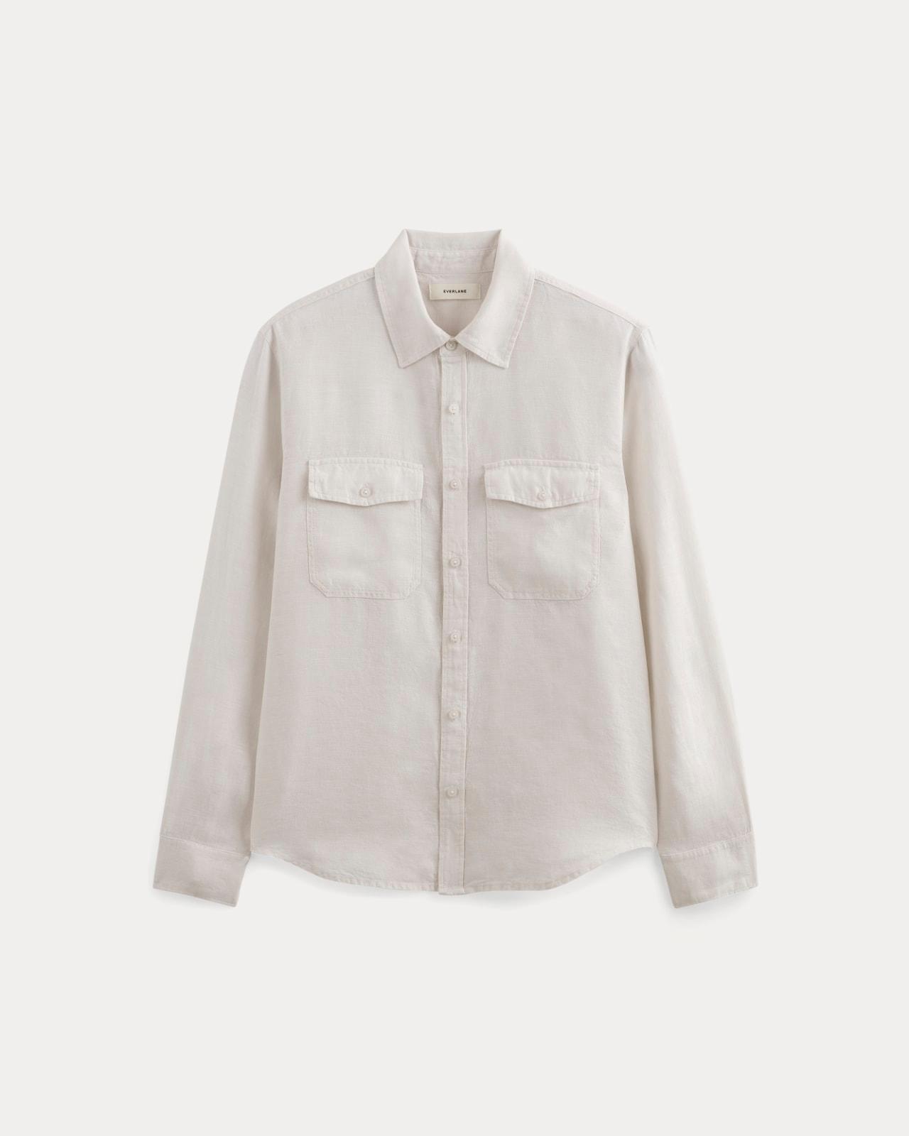 Mens Linen Utility Shirt by Everlane Product Image