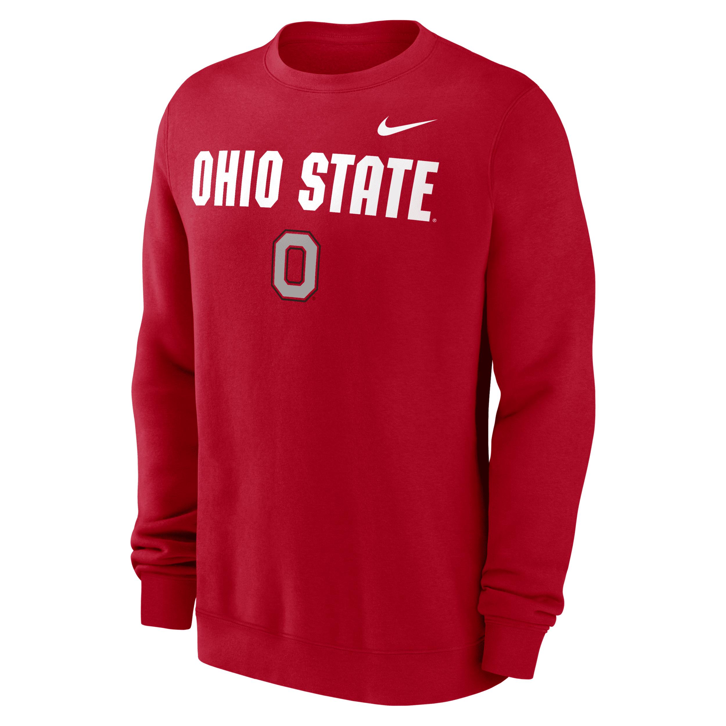 Men's Oklahoma Sooners Primetime Primary Stack Jordan College Pullover Crew Product Image
