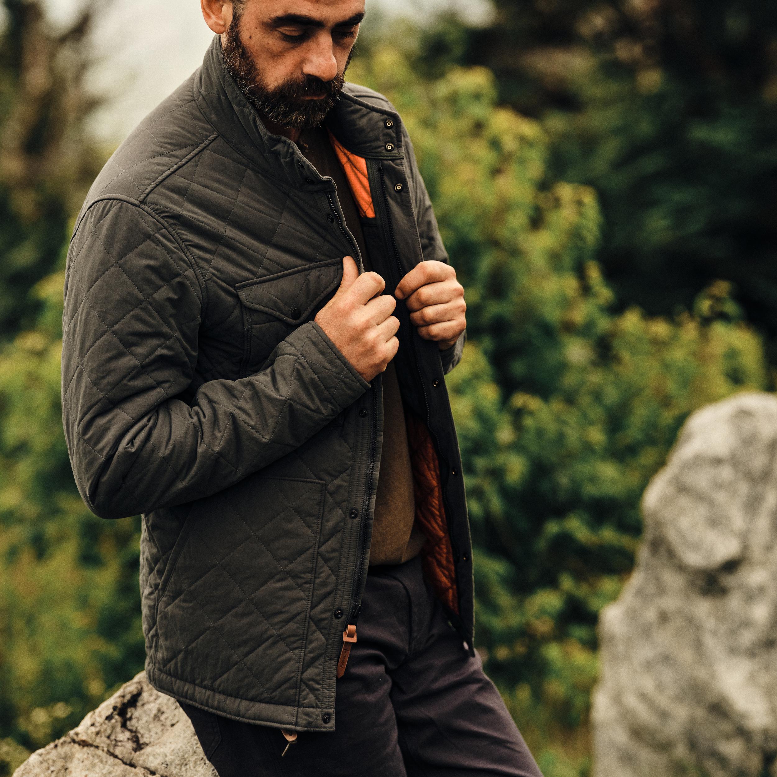 Quilted Insulated Tanker Jacket Product Image