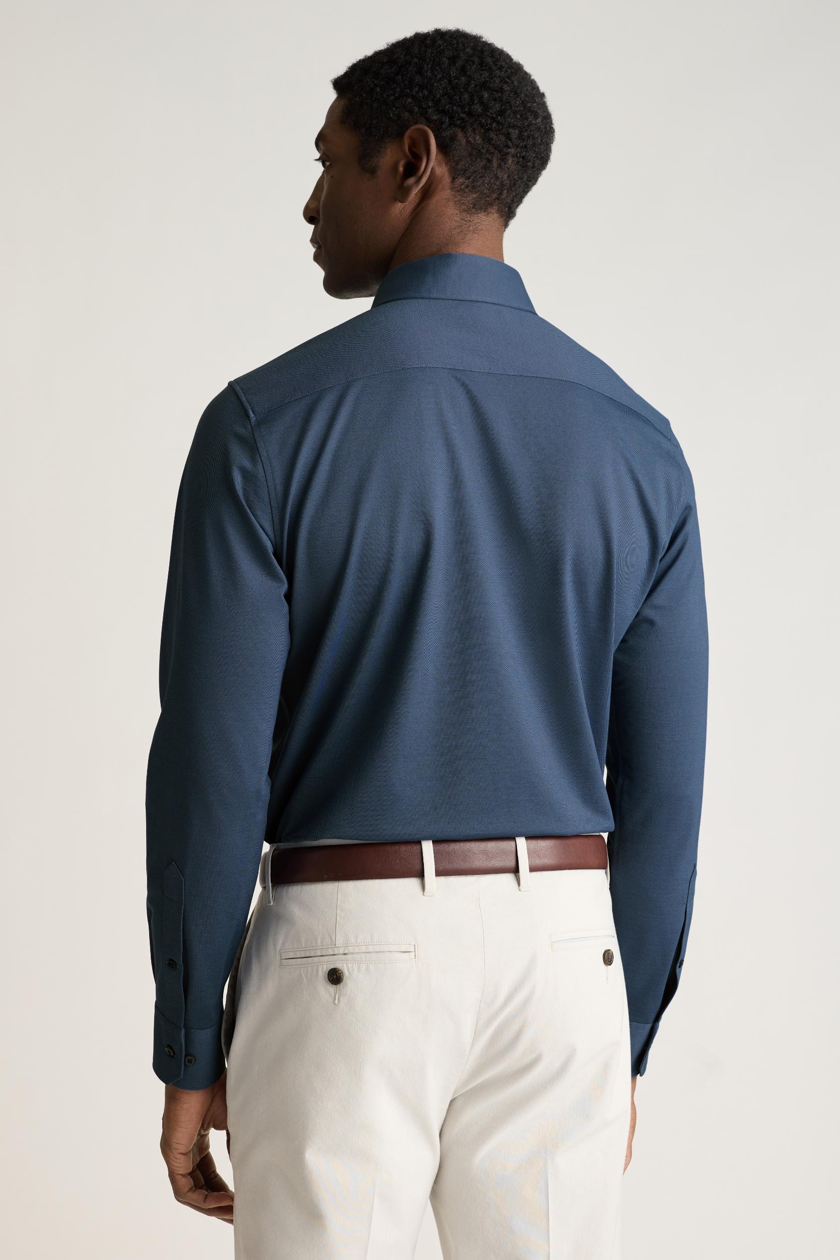 Tech Pique Button Down Shirt Product Image