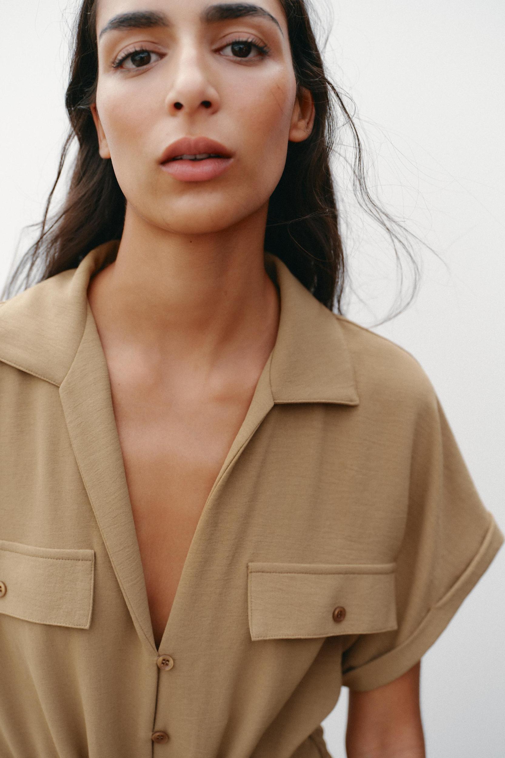 FLOWY POCKET JUMPSUIT Product Image