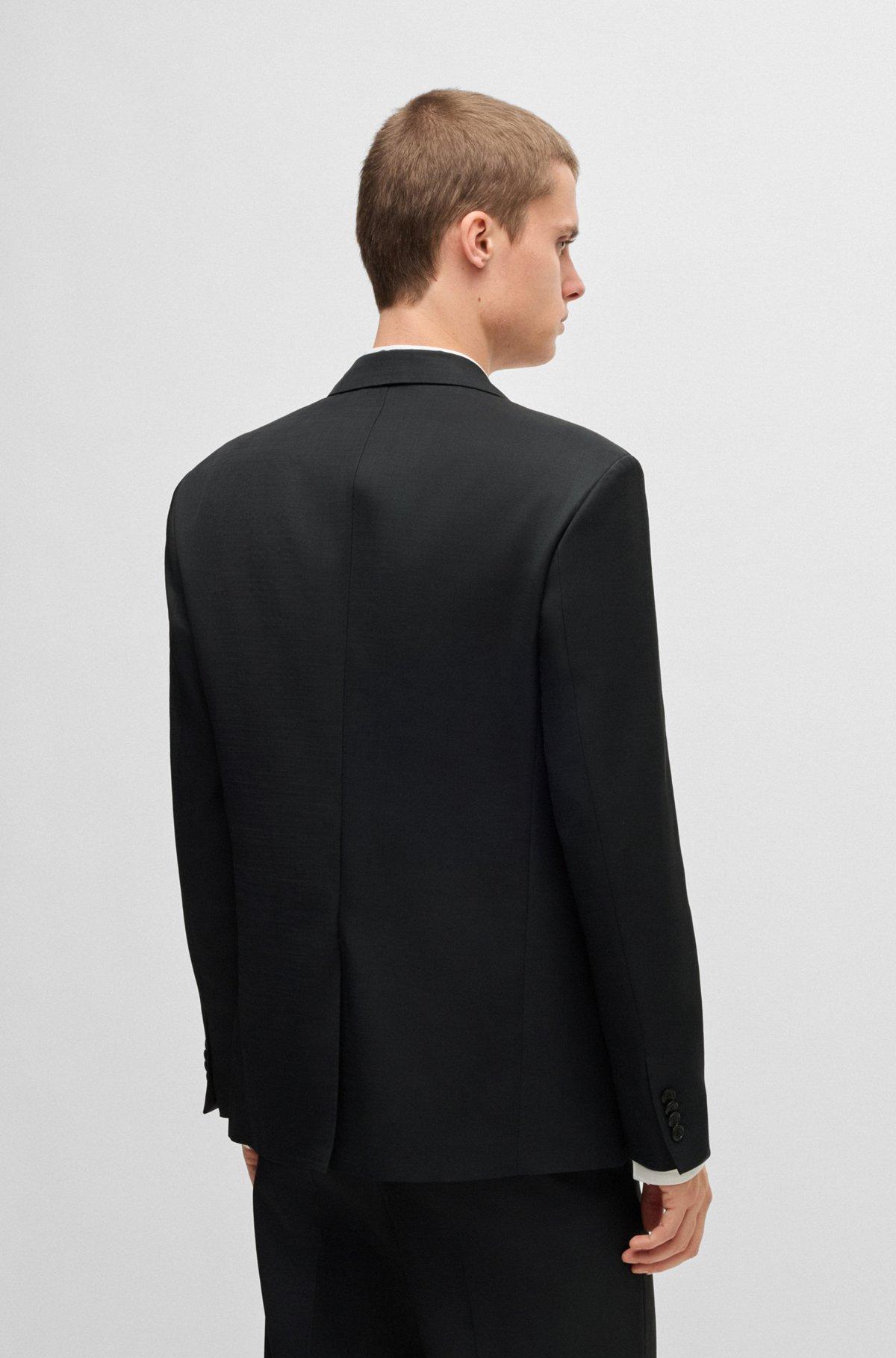 HUGO FORWARD slim-fit suit jacket in wool-blend twill Product Image