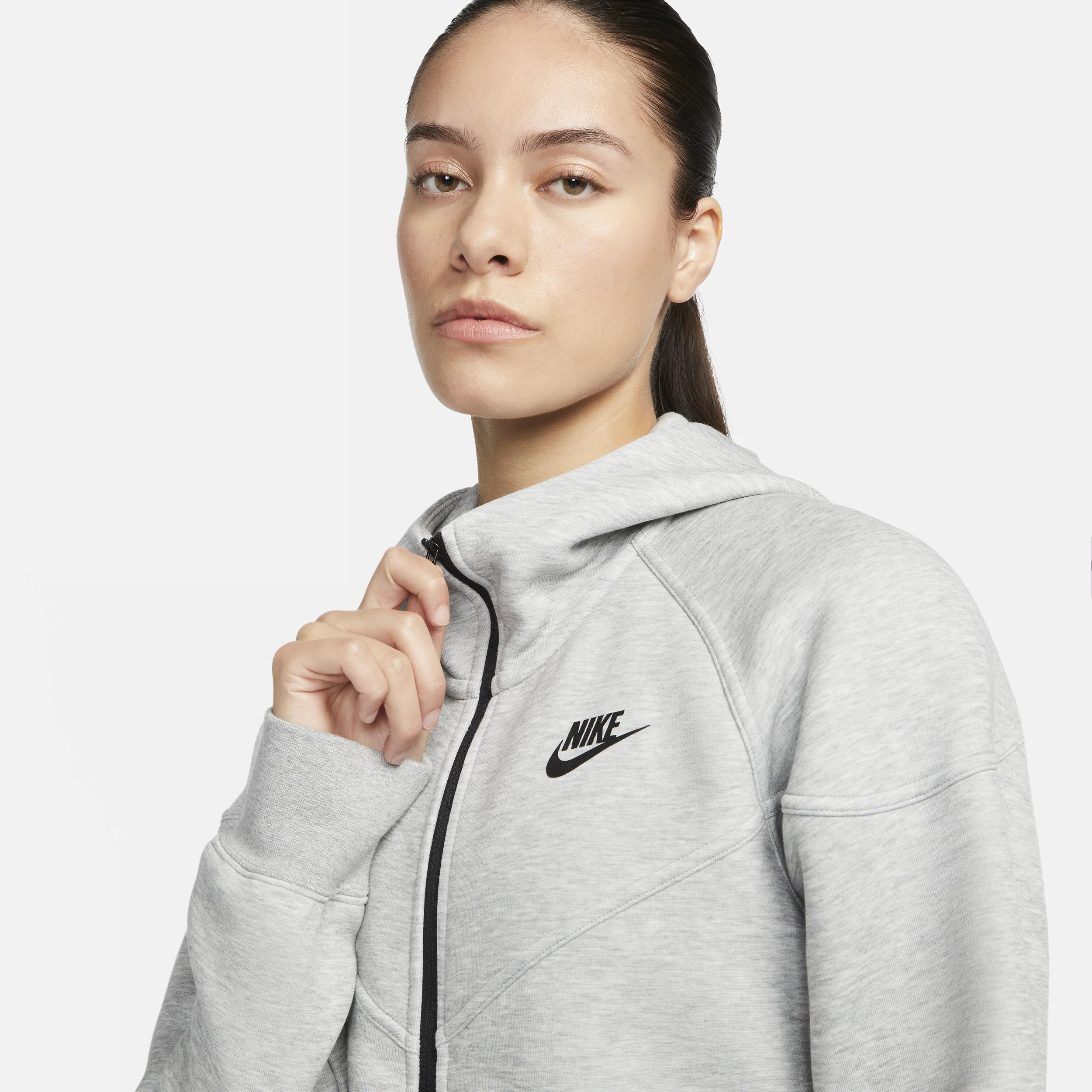 Womens Nike Sportswear Tech Fleece Windrunner Full-Zip Hoodie | FB8338-063 Product Image
