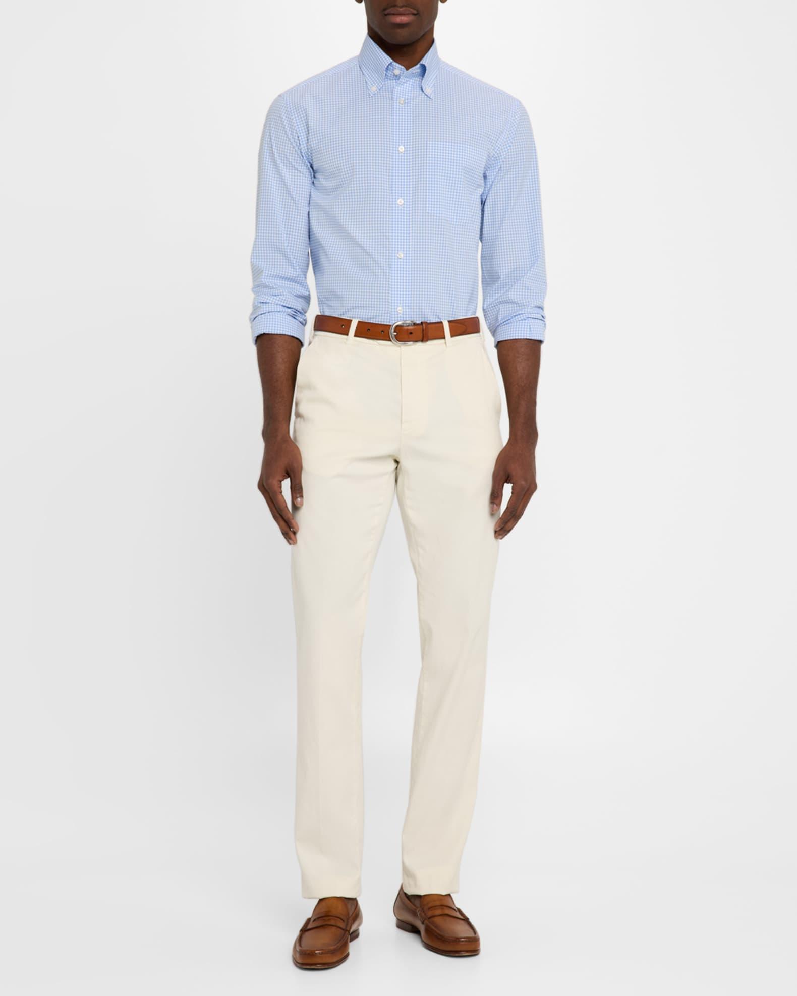 Men's Gingham Sport Shirt Product Image