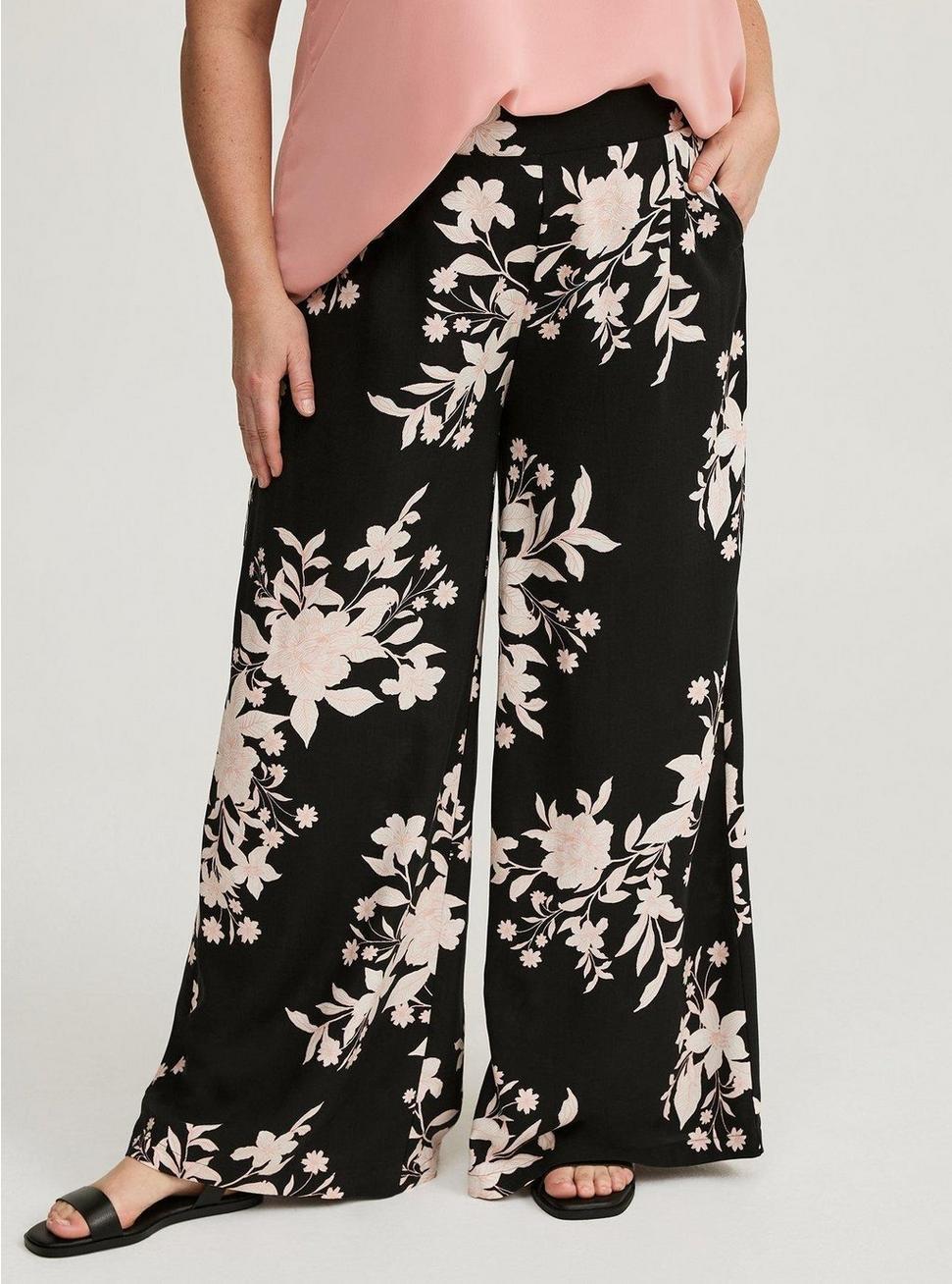 High-Rise Pull-On Wide-Leg Pant Product Image
