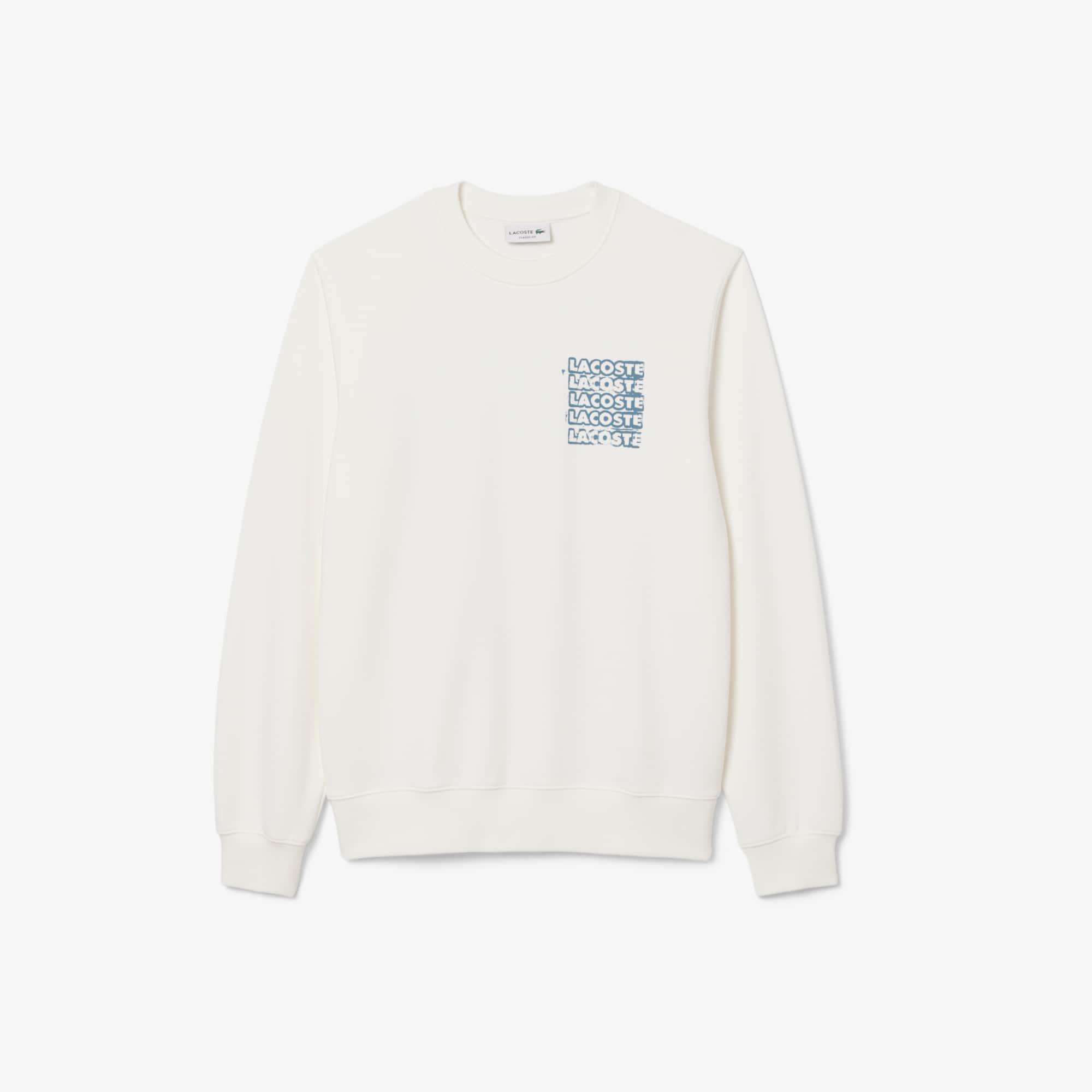 Men's Graphic Print Fleece Sweatshirt Product Image