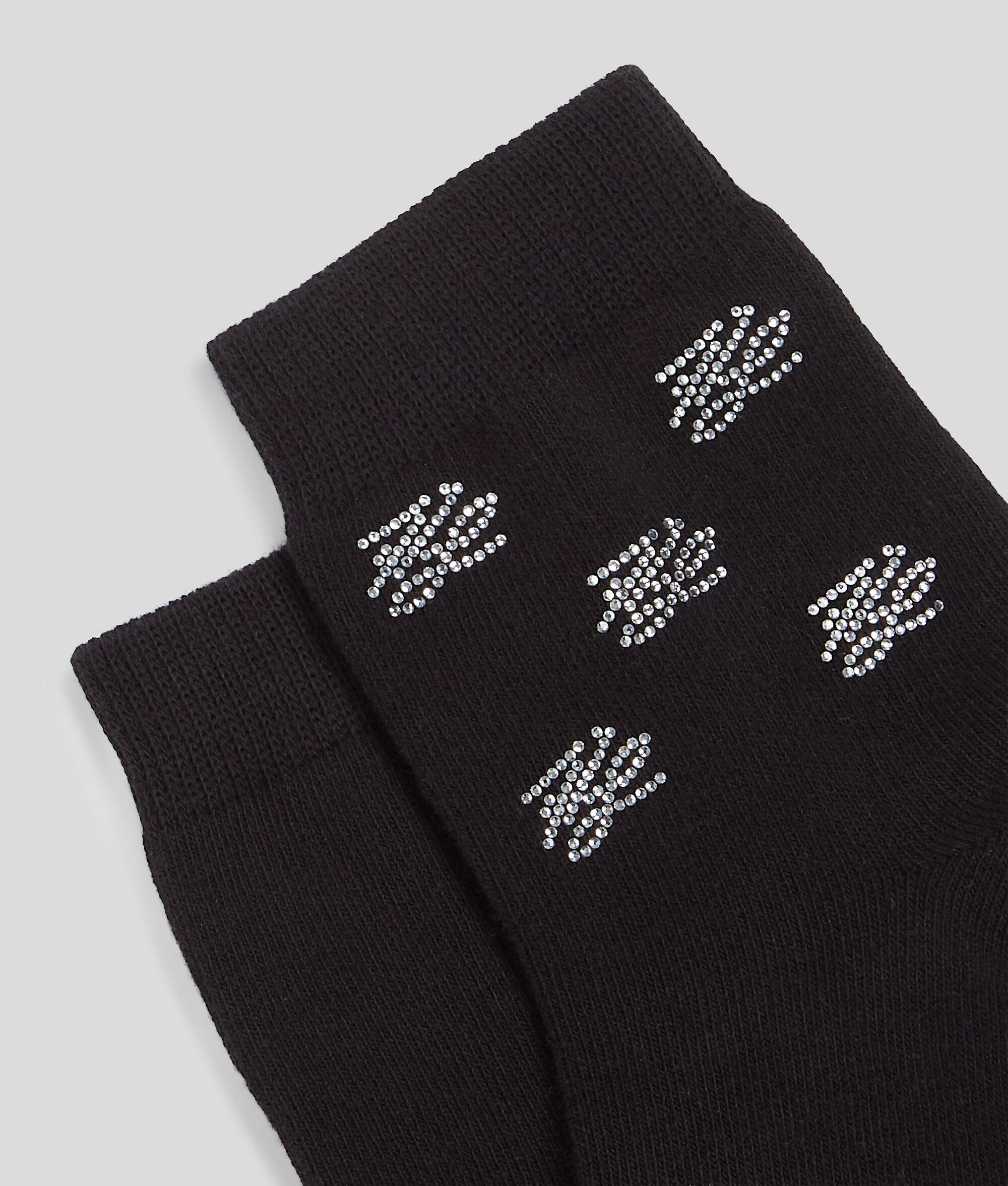 K/AUTOGRAPH RHINESTONE SOCKS – 2-PACK Product Image