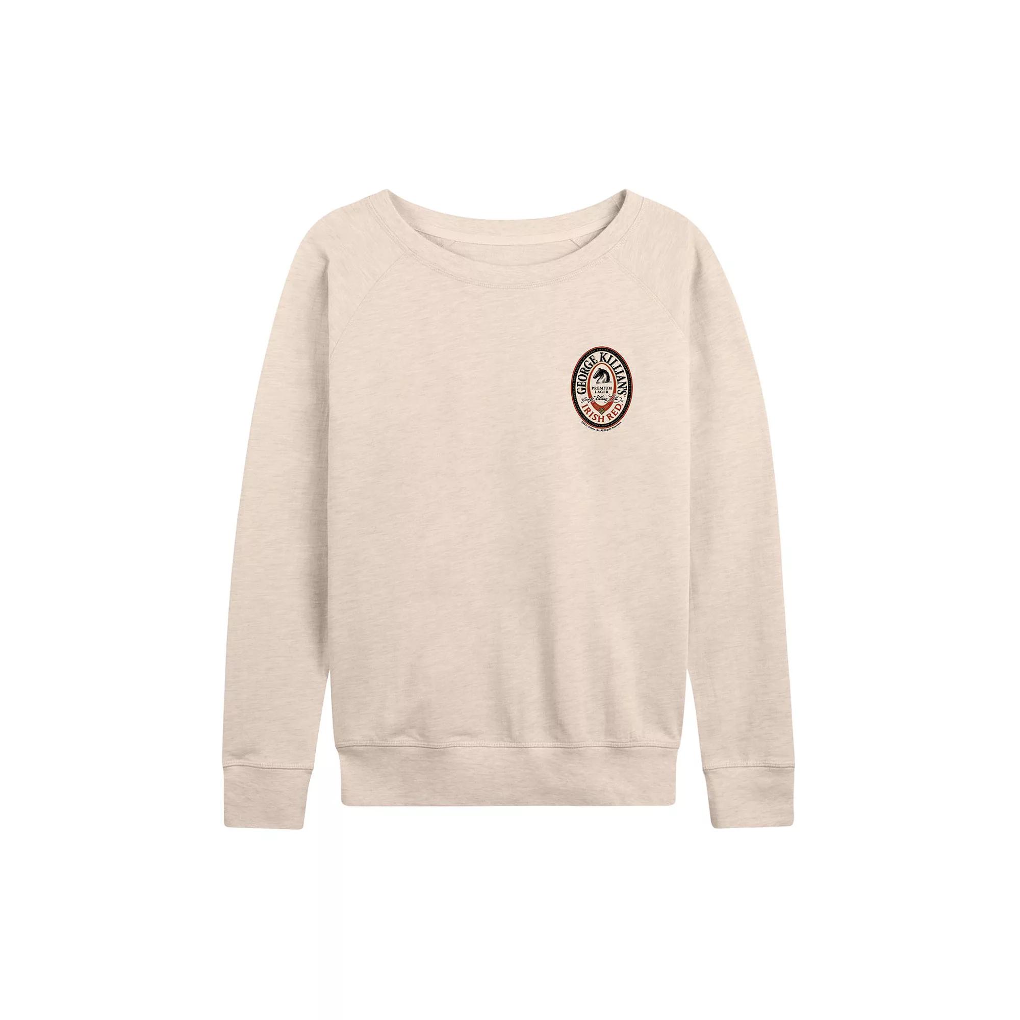 Women's Killian's Premium Lager Logo French Terry Long Sleeve Tee,  Product Image