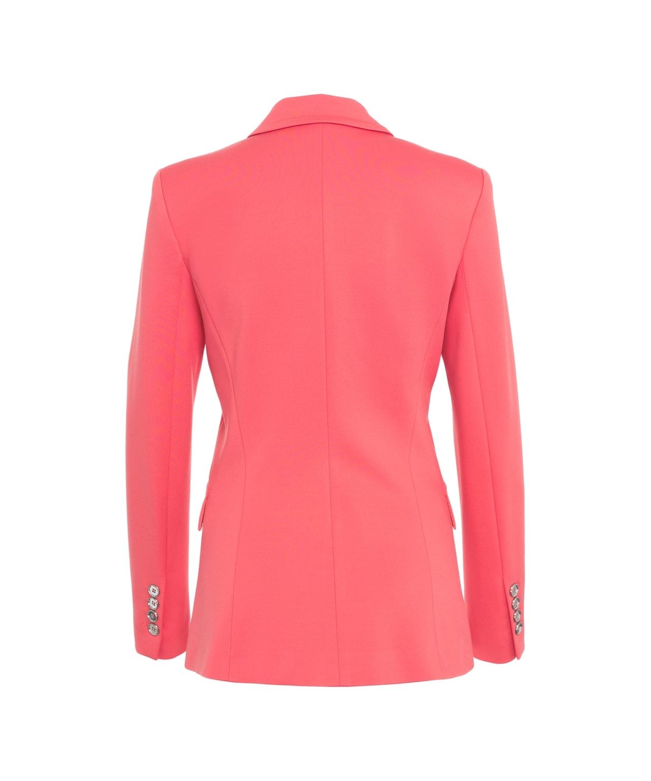 Single-breasted blazer in scuba Product Image