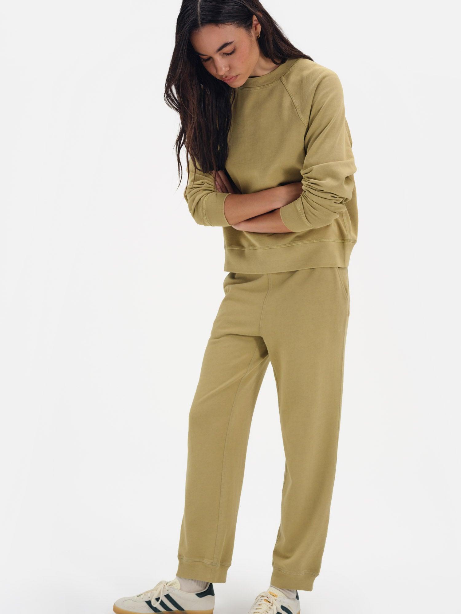Organic Lightweight Terry Sweatpants Female Product Image
