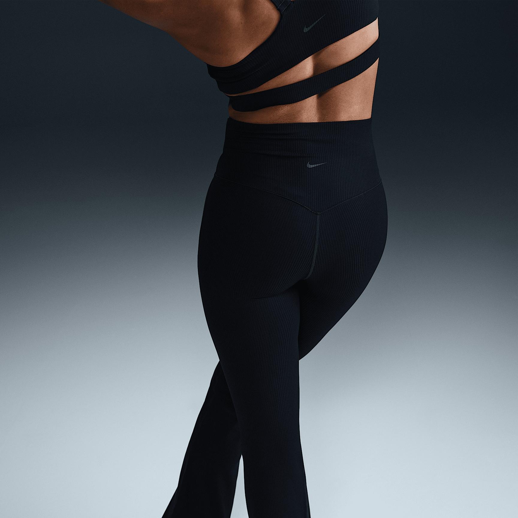 Nike Women's Zenvy Rib High-Waisted Flared Leggings Product Image