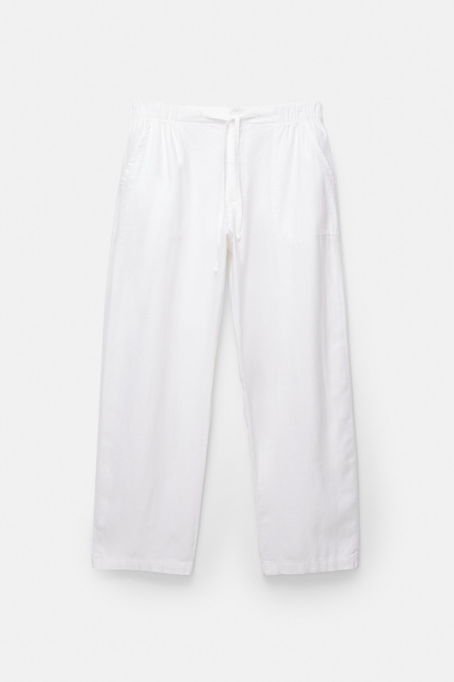 Linen blend sweatpants Product Image