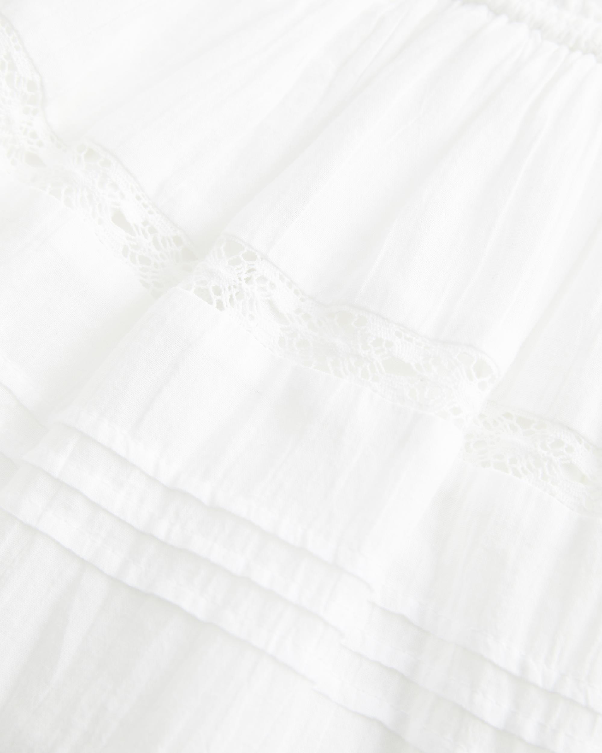 Strapless Smocked Bodice Mini Dress Product Image