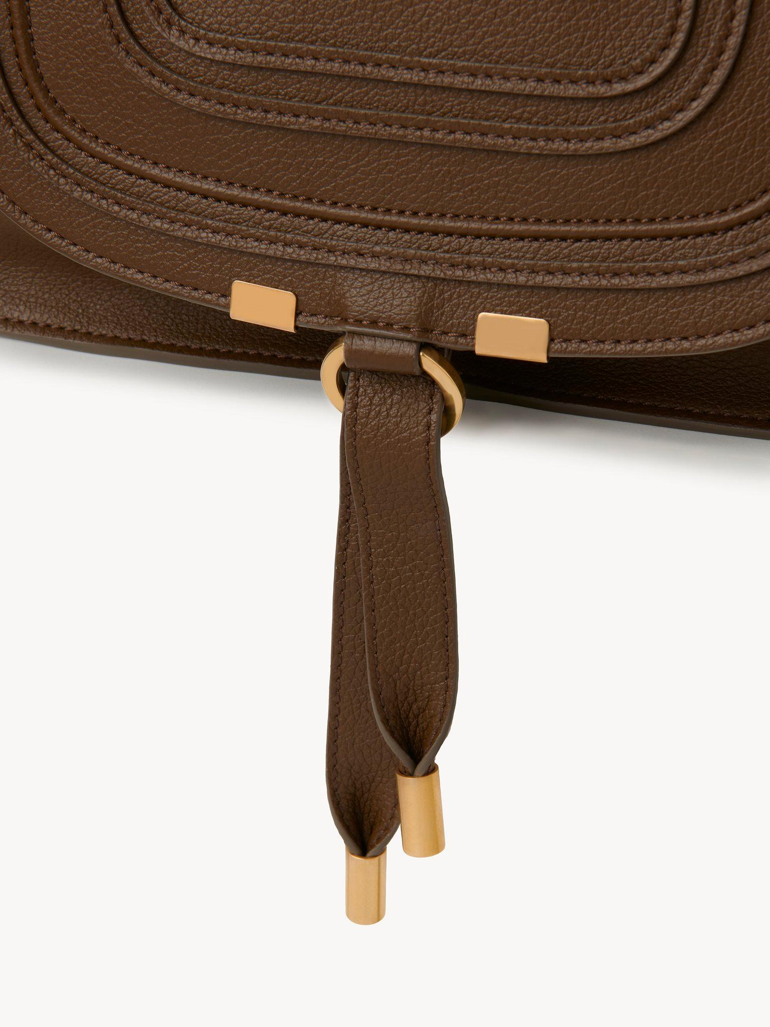 Small Marcie bag in grained leather Product Image