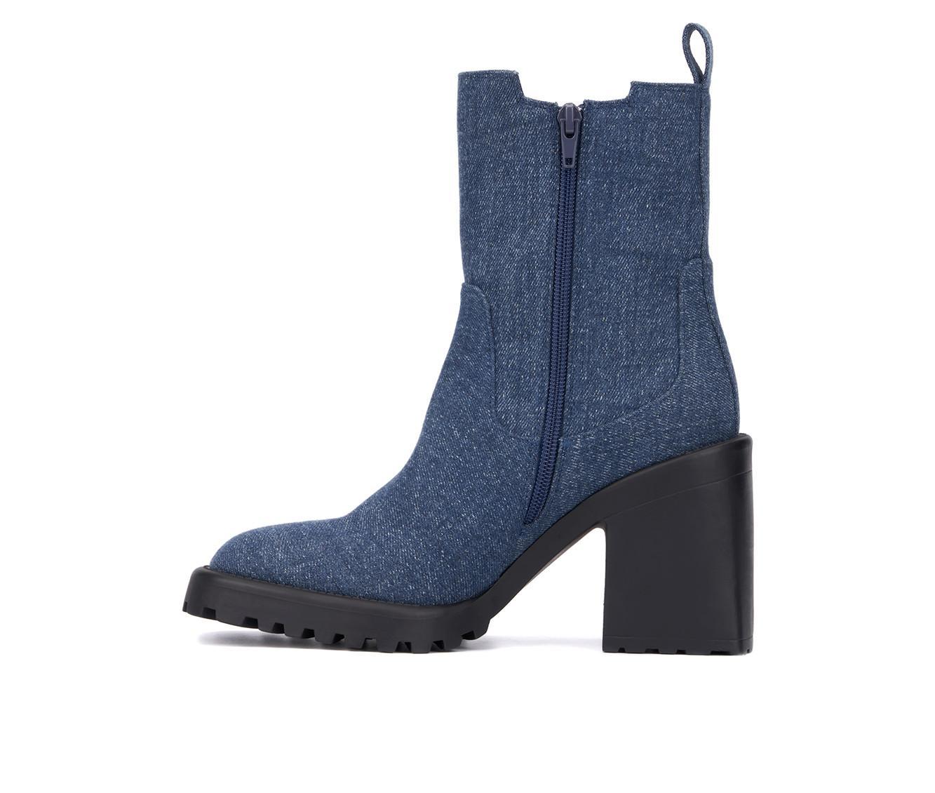 Women's Olivia Miller No Notes Mid Calf Chelsea Boots Product Image