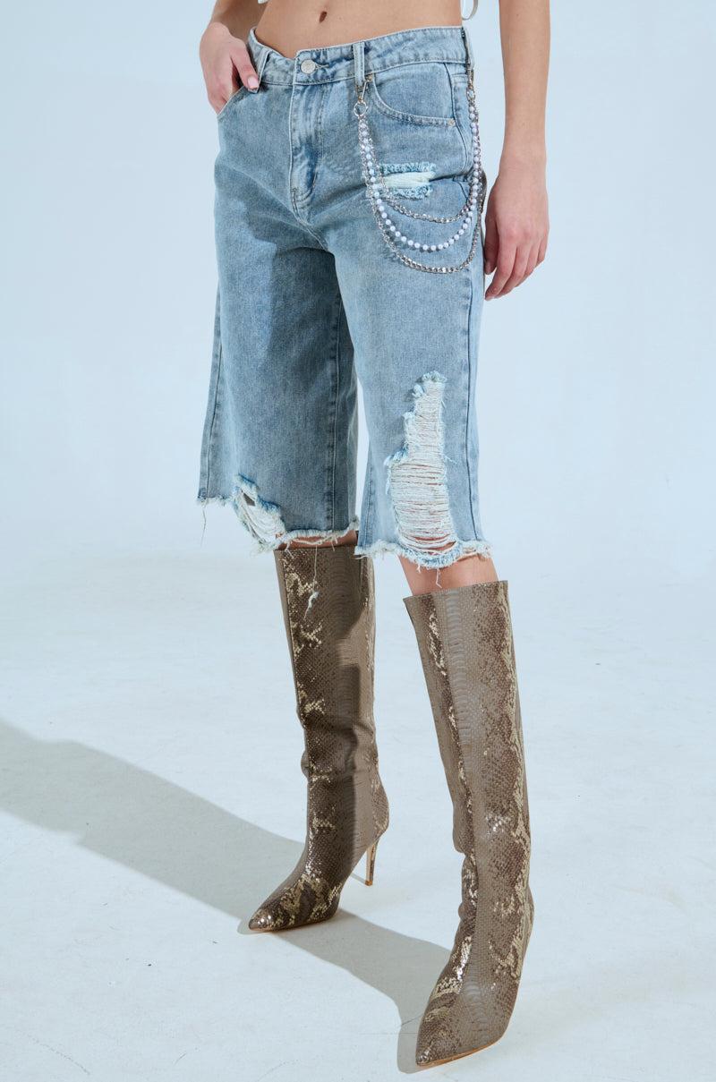 ALL IVE GOT DENIM BERMUDA SHORT Product Image