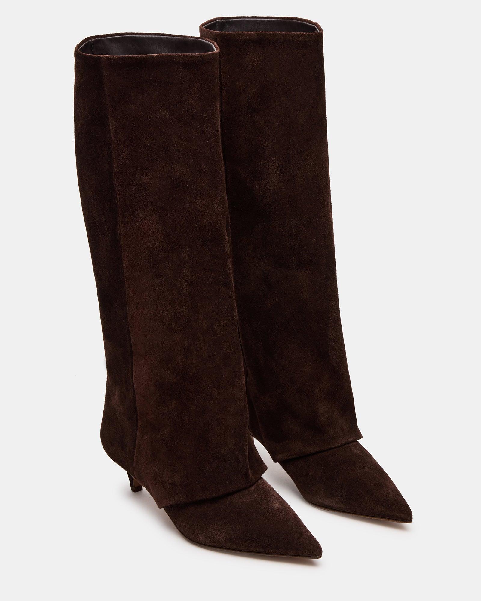 LUCA BROWN SUEDE Female Product Image