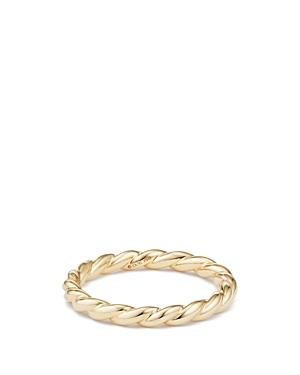 Womens Flex Band Ring in 18K Yellow Gold Product Image