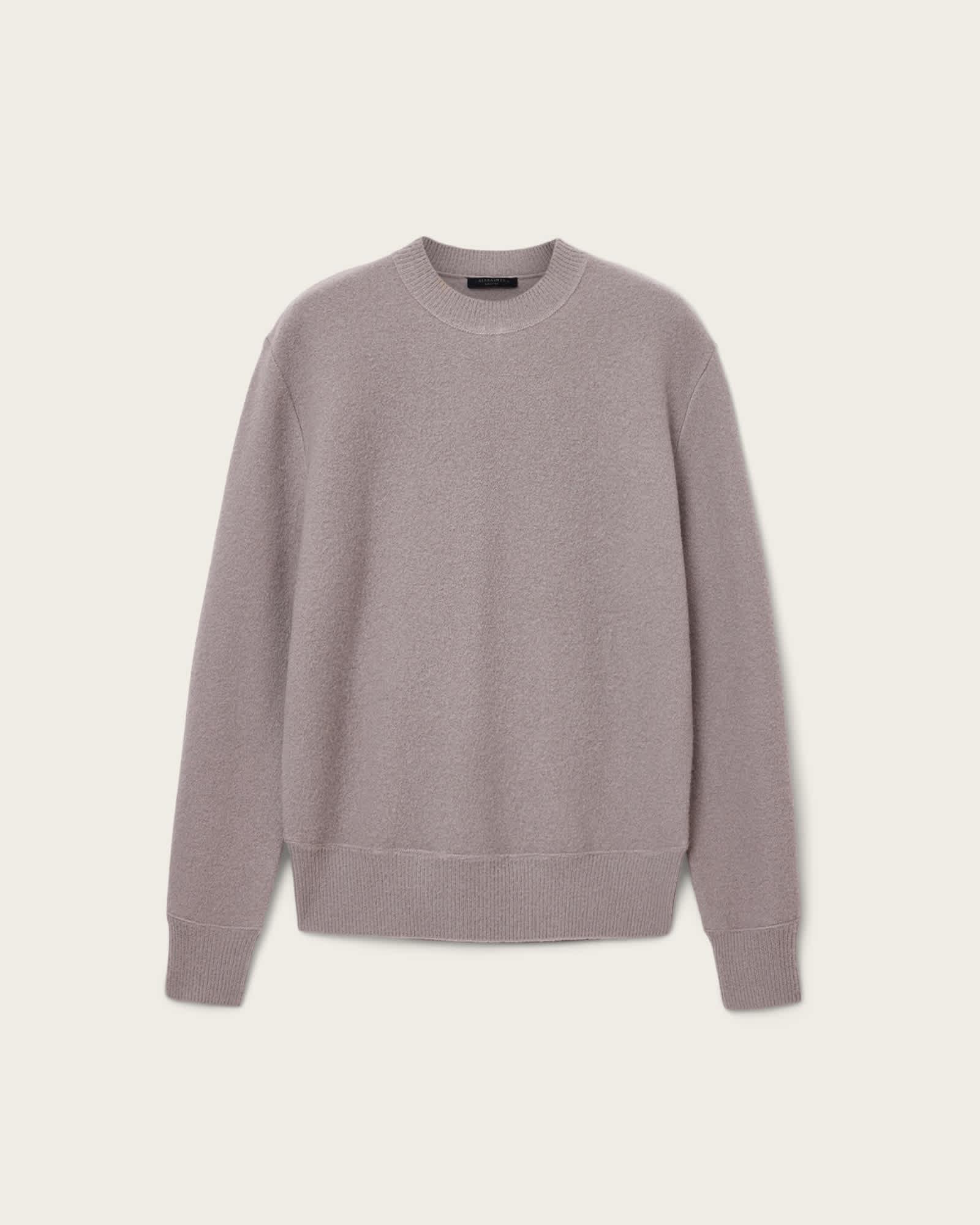 Marko Merino Wool Sweater HENGE GREY | ALLSAINTS US Product Image