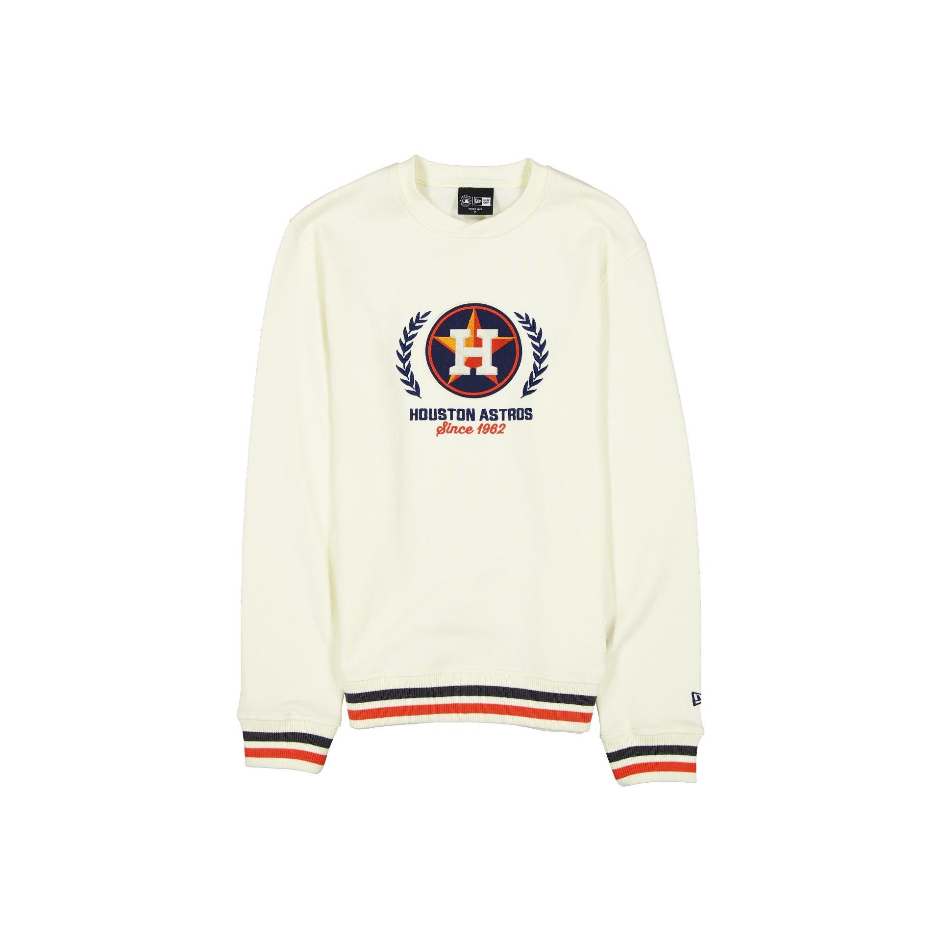 Los Angeles Dodgers Throwback Chrome White Crewneck Male Product Image