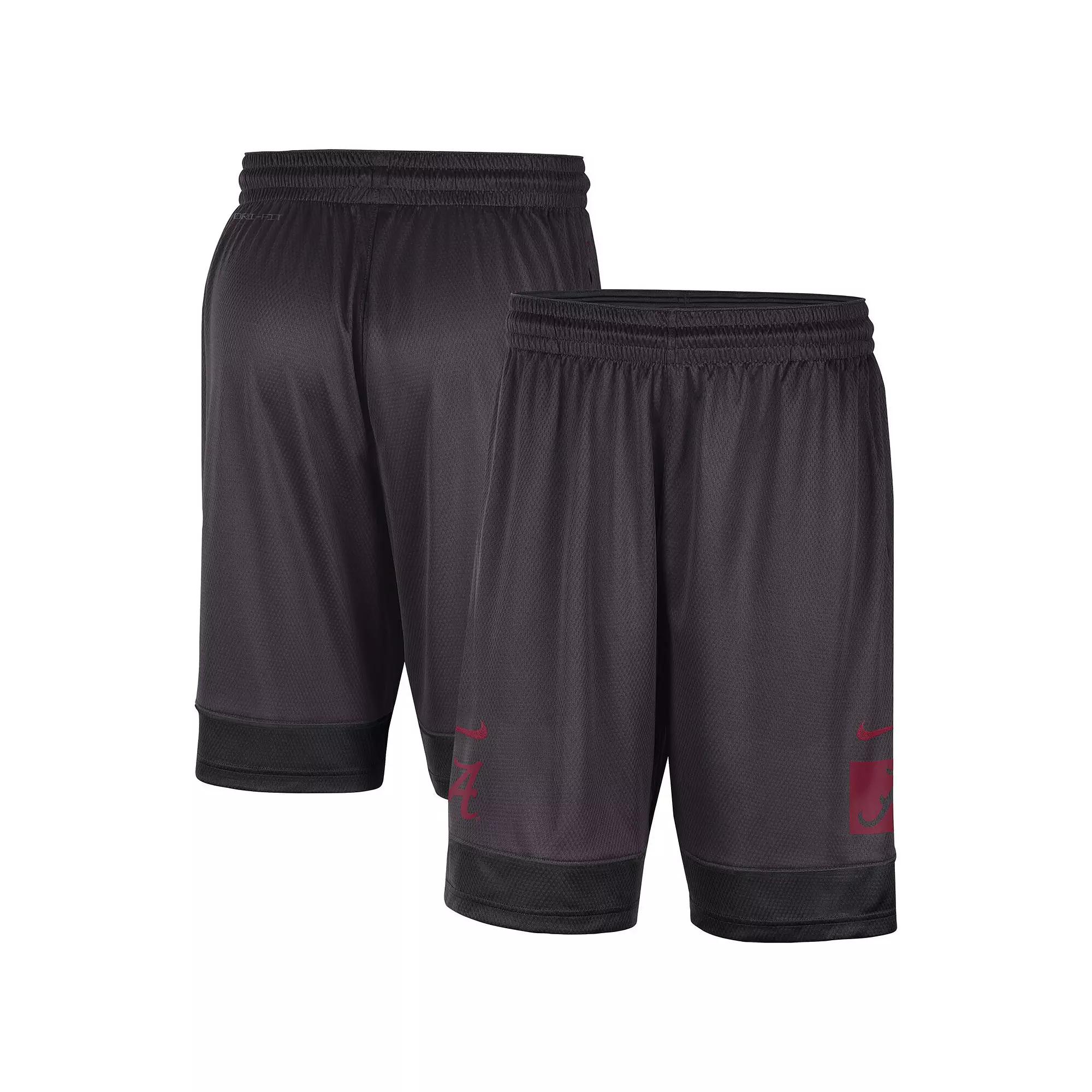 Men's Nike Charcoal Alabama Crimson Tide Performance Fast Break Shorts,  Product Image
