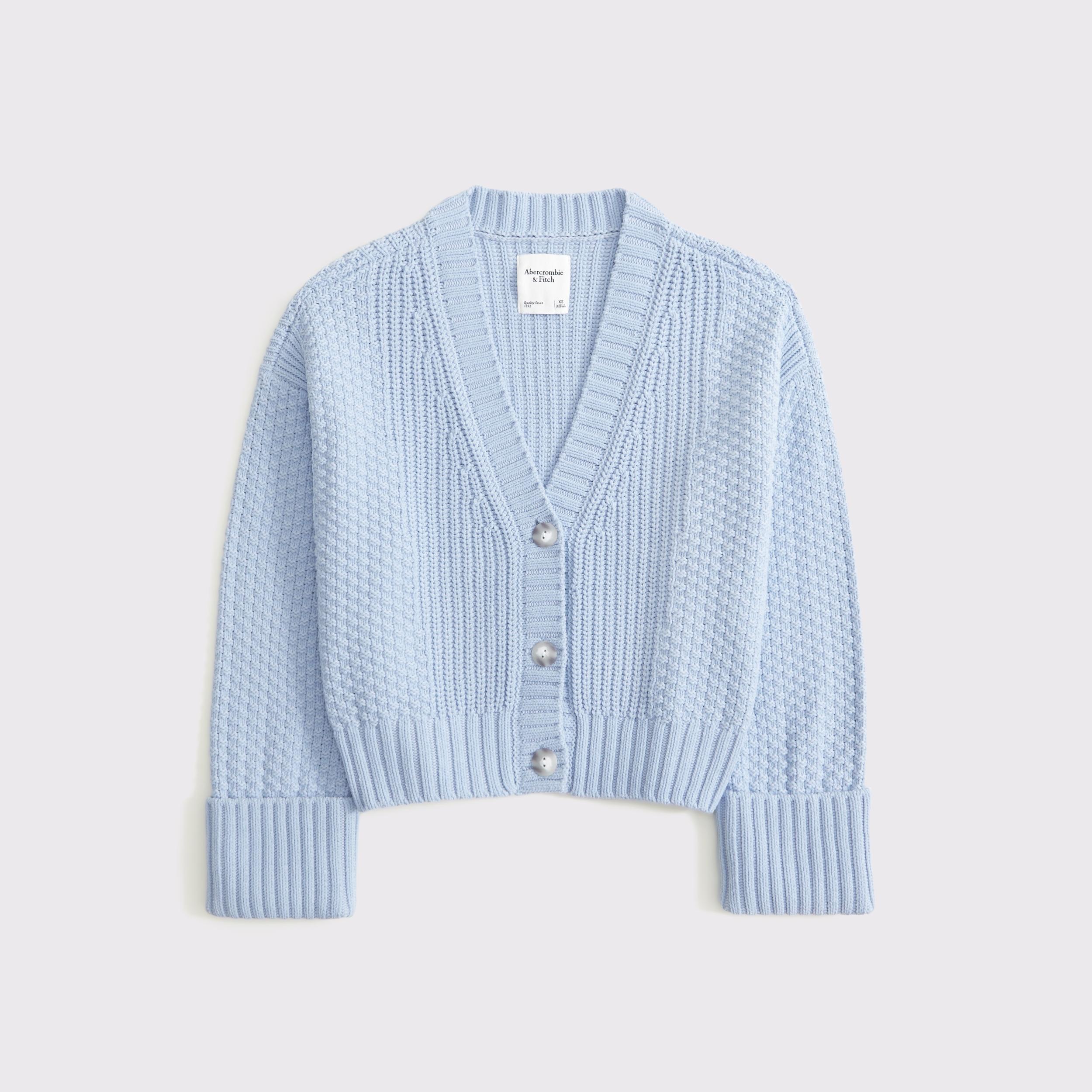 The A&F Cameron Seed Stitch Cardigan Product Image