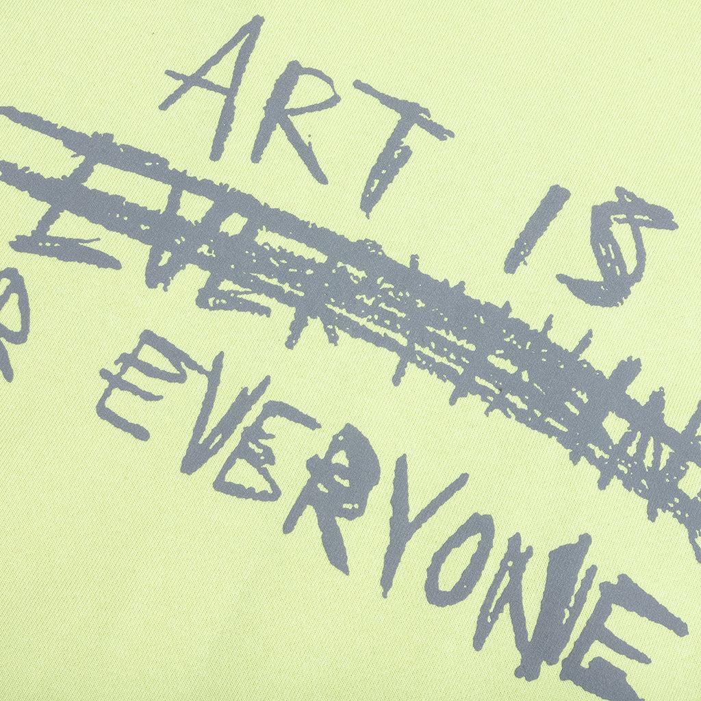 Honor Art Institute Zip Hoodie - Green Male Product Image