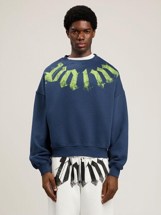 Big Neck Logo Loose Sweatshirt Product Image