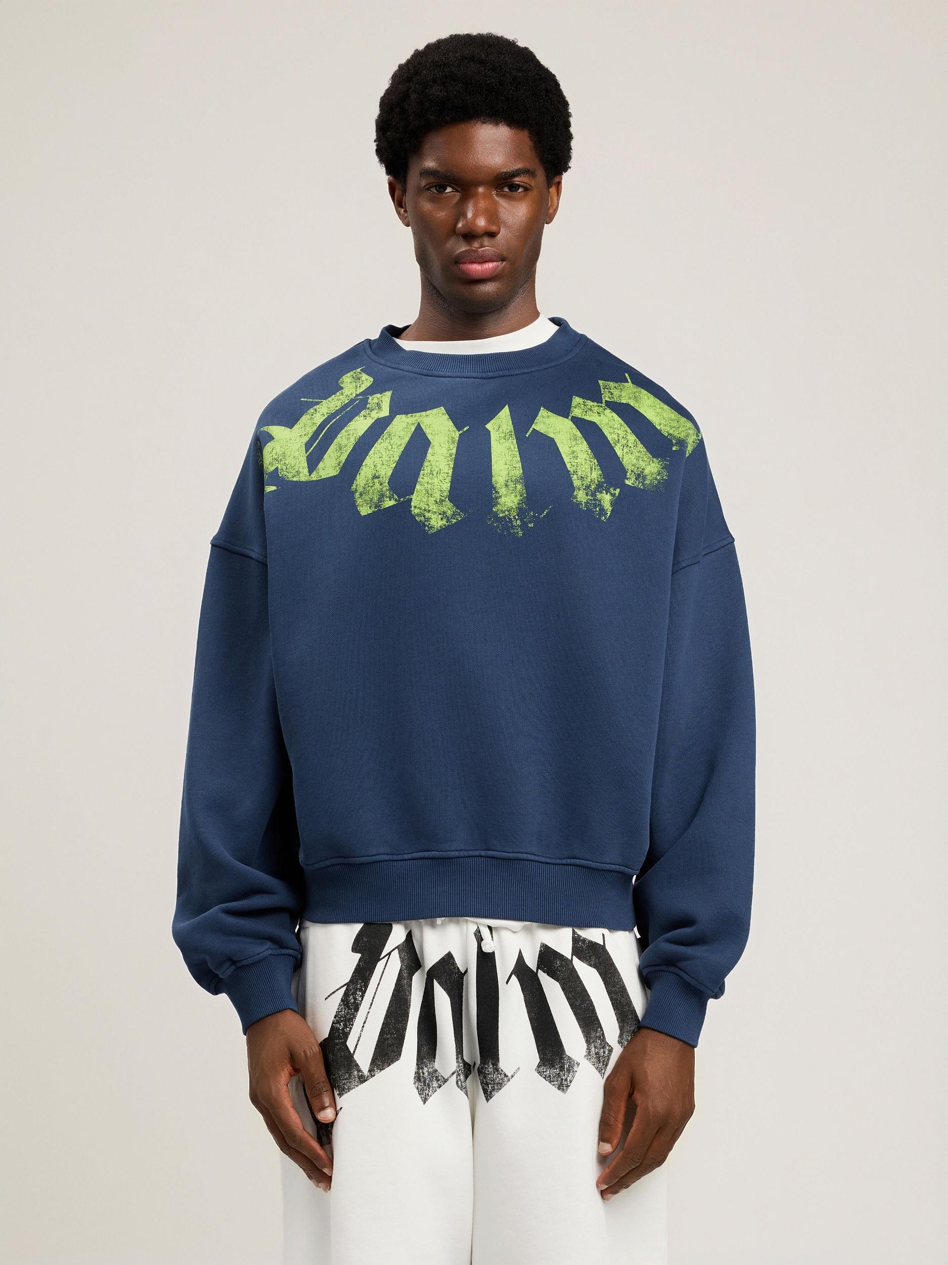 Big Neck Logo Loose Sweatshirt Product Image