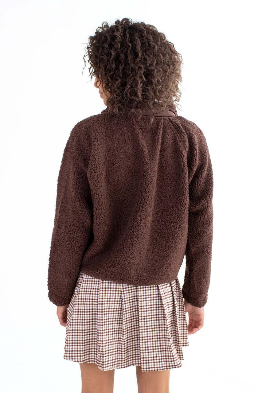 Brown Slope Fleece Jacket Product Image