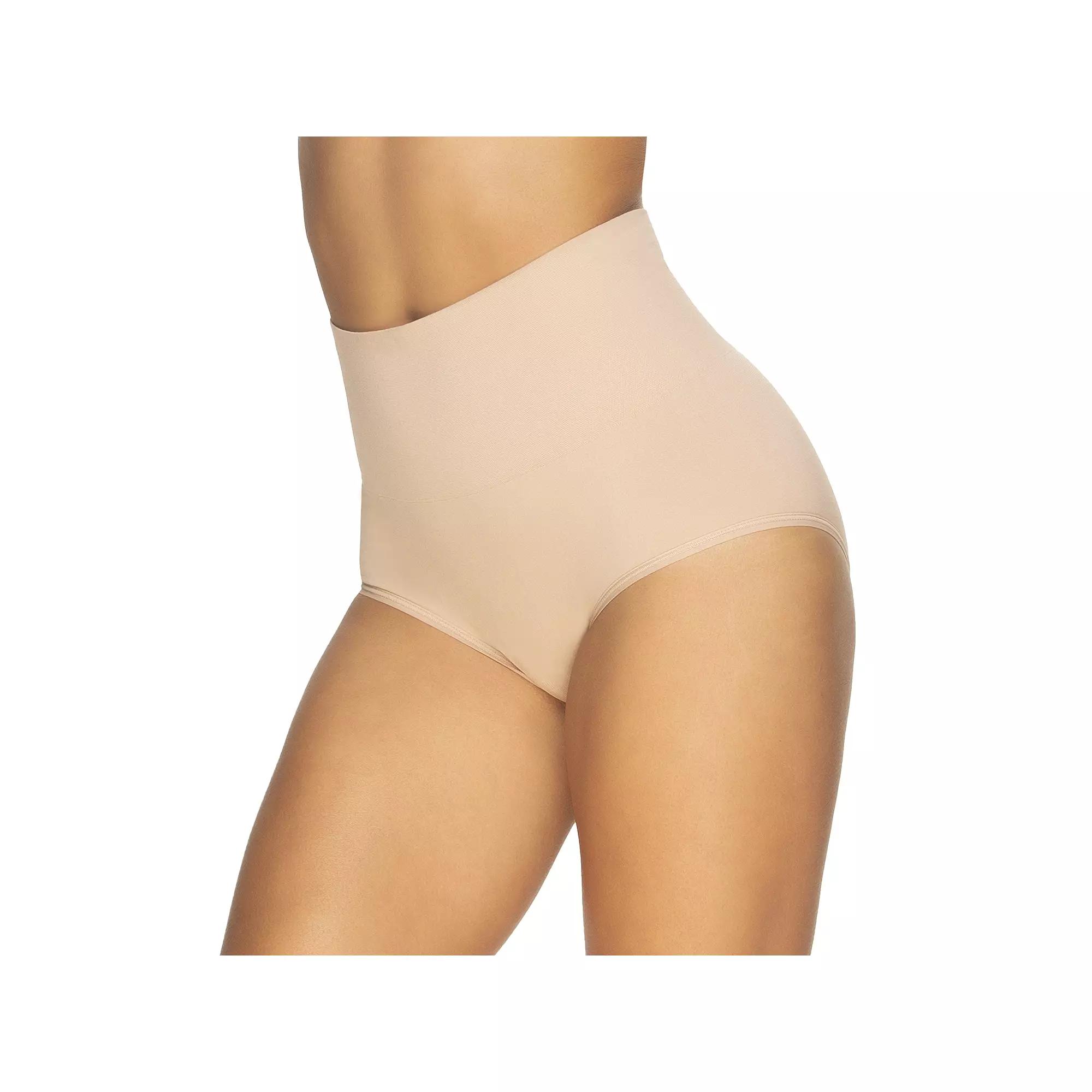 Women's Jezebel Fusion Waist Light Control Shaping Brief Panty 2983P1,  Product Image